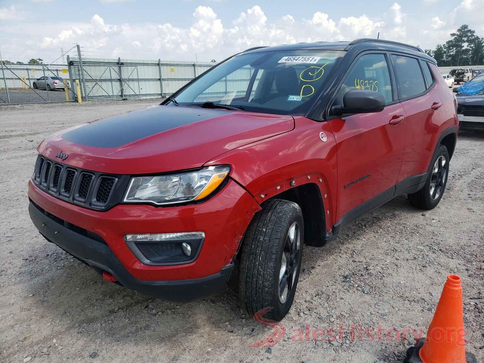 3C4NJDDB9JT450854 2018 JEEP COMPASS