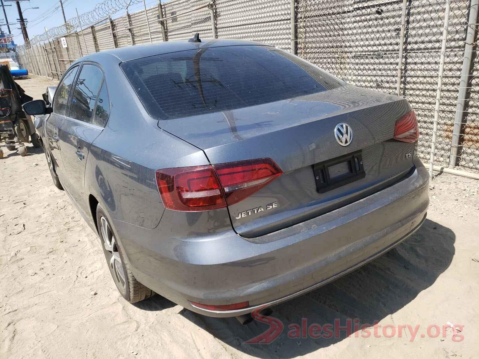 3VWDB7AJ9HM260138 2017 VOLKSWAGEN JETTA