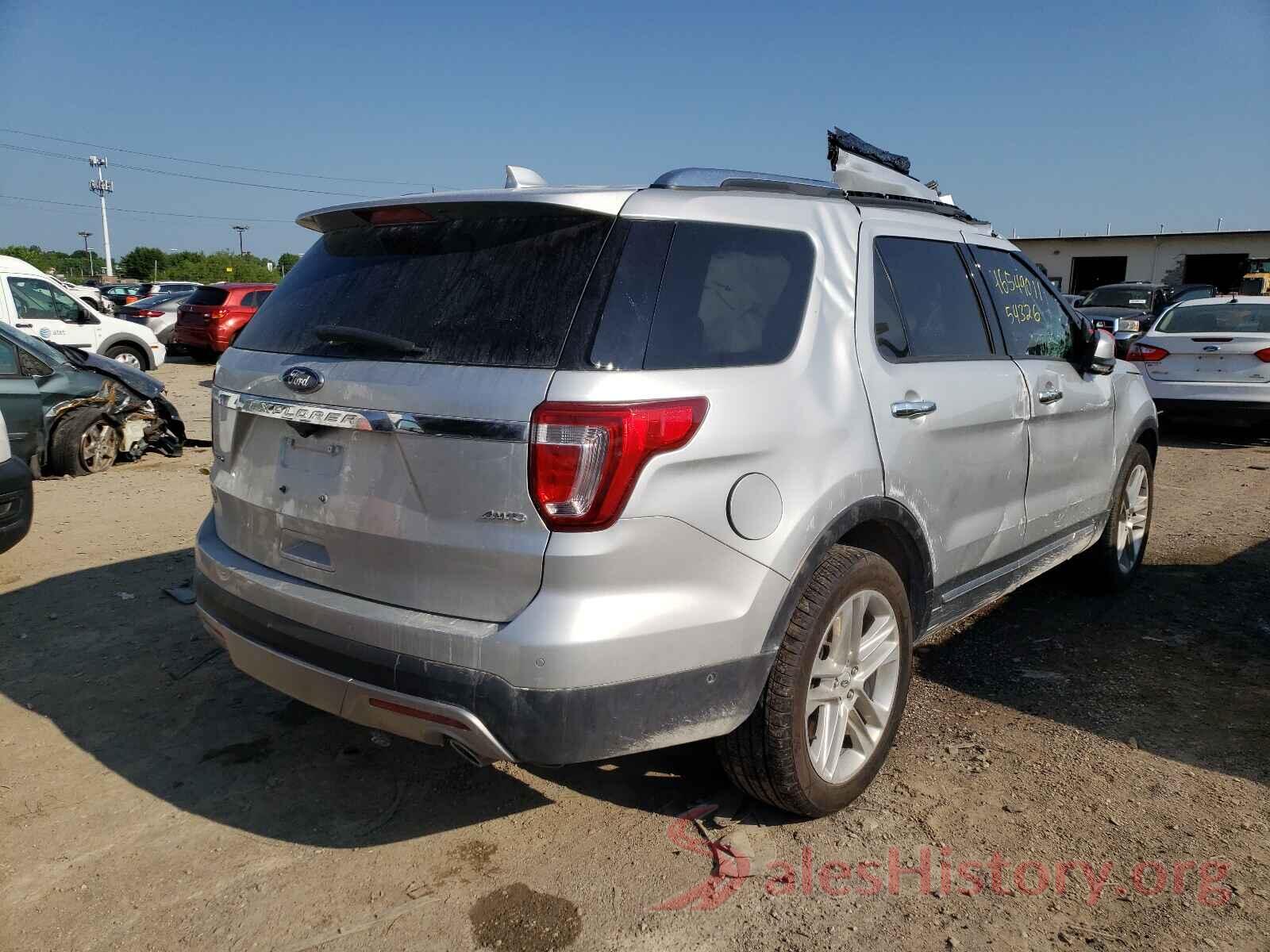 1FM5K8F87HGD38375 2017 FORD EXPLORER