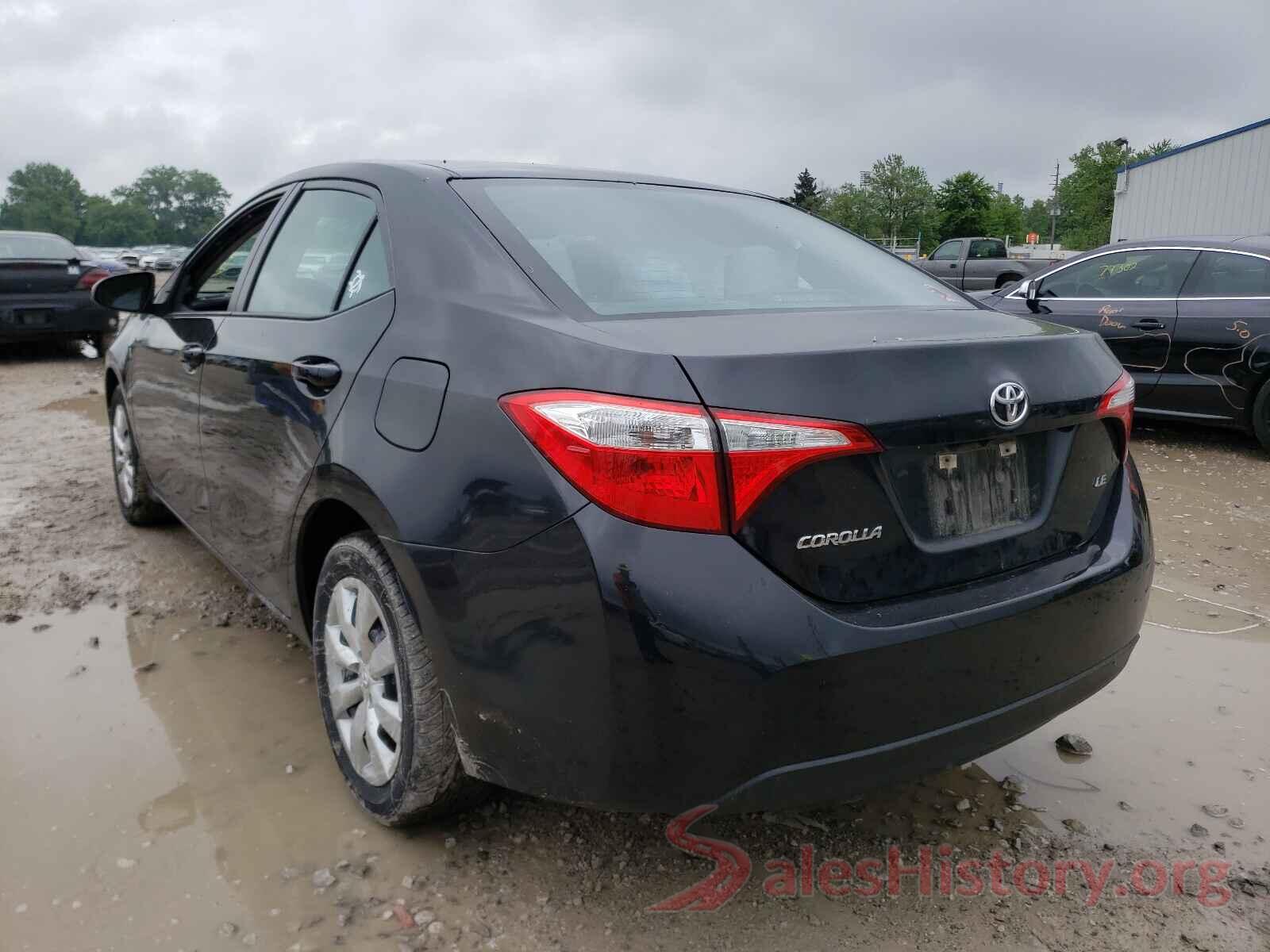 5YFBURHE0GP489307 2016 TOYOTA COROLLA