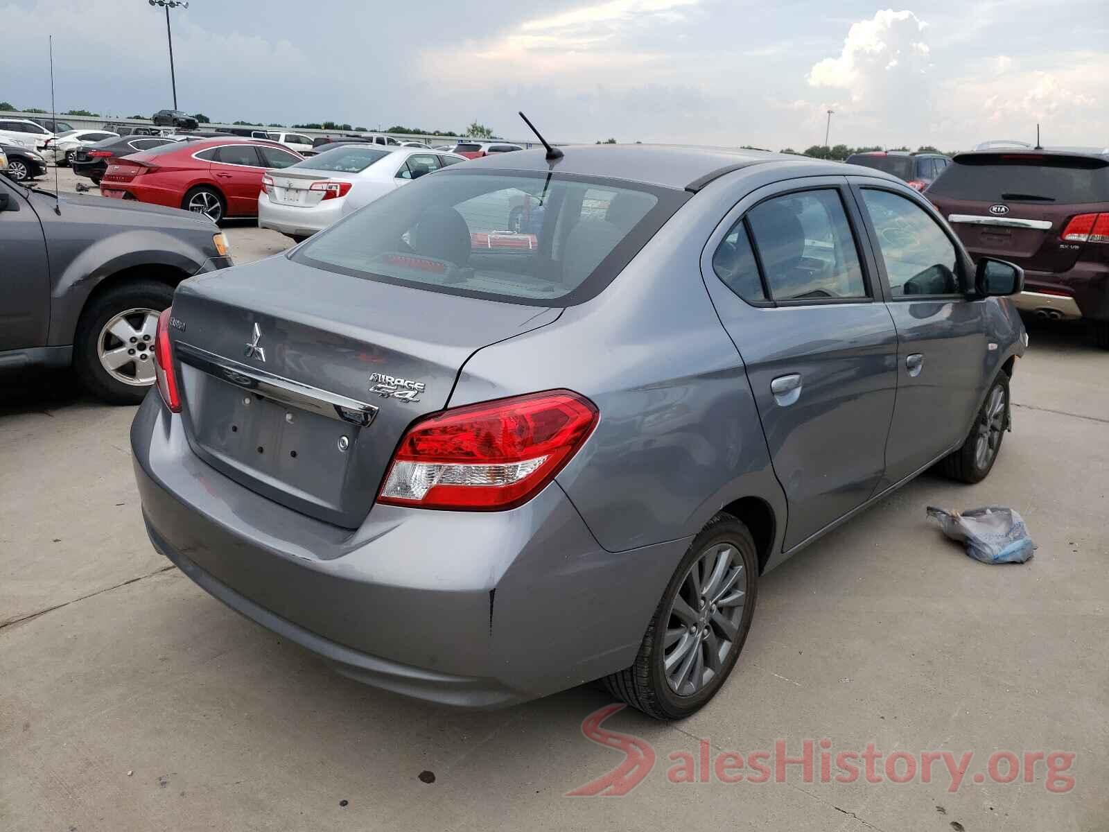 ML32F3FJ6JHF10743 2018 MITSUBISHI MIRAGE