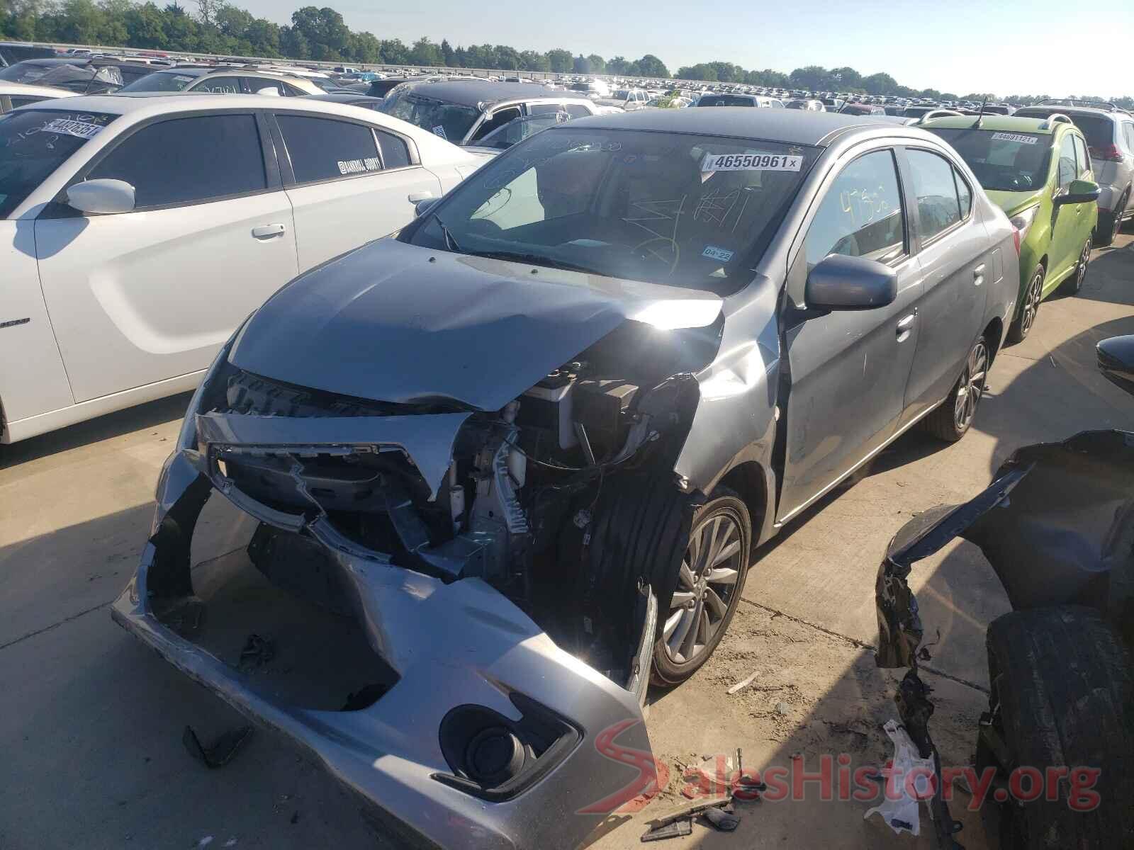 ML32F3FJ6JHF10743 2018 MITSUBISHI MIRAGE