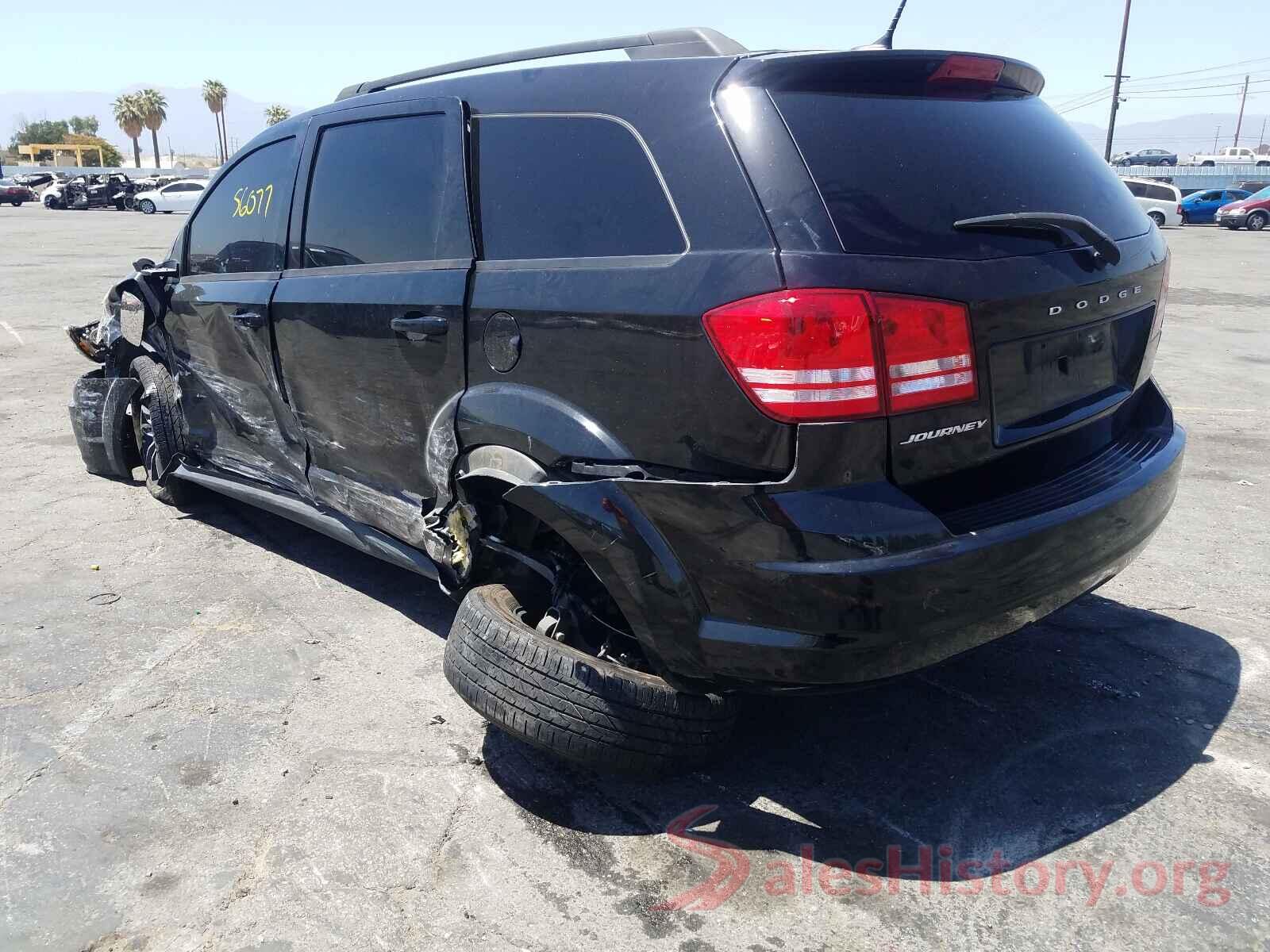 3C4PDCAB4HT662389 2017 DODGE JOURNEY