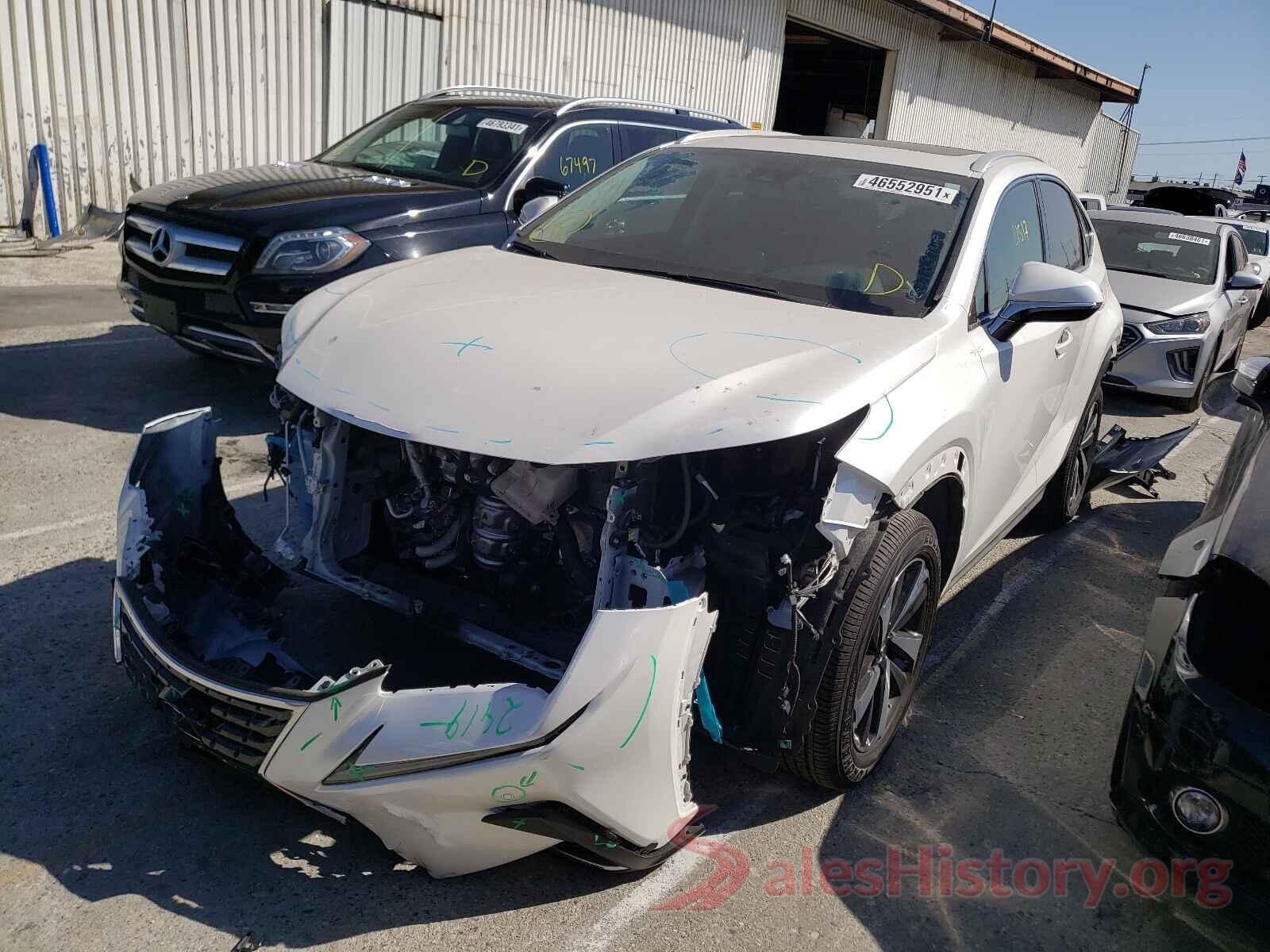 JTJGARBZ8L2174707 2020 LEXUS NX