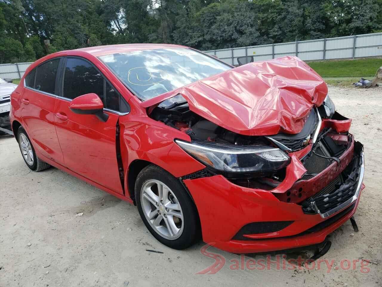 3G1BE6SM5JS620262 2018 CHEVROLET CRUZE