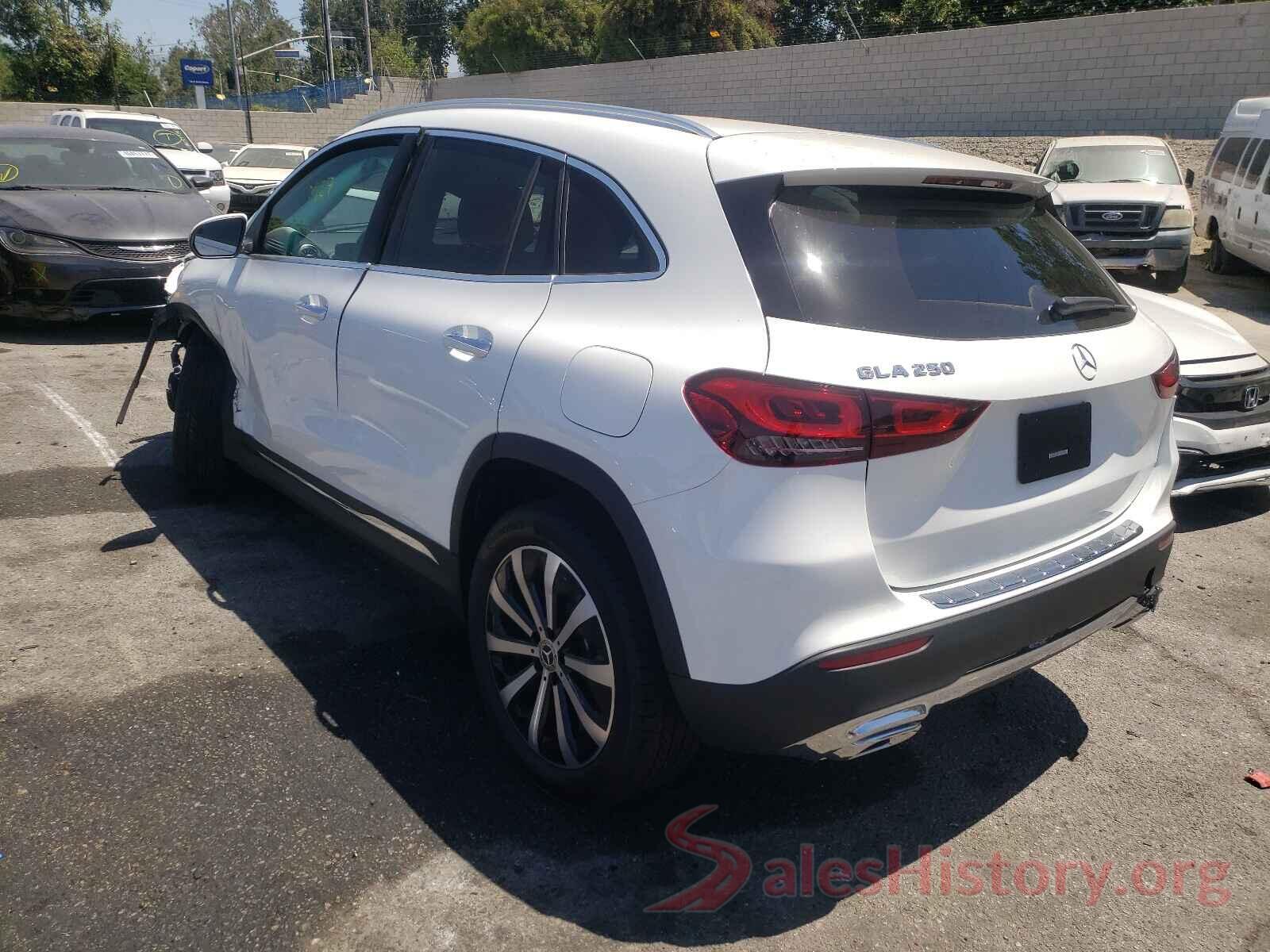 W1N4N4GB3MJ258958 2021 MERCEDES-BENZ GLA-CLASS