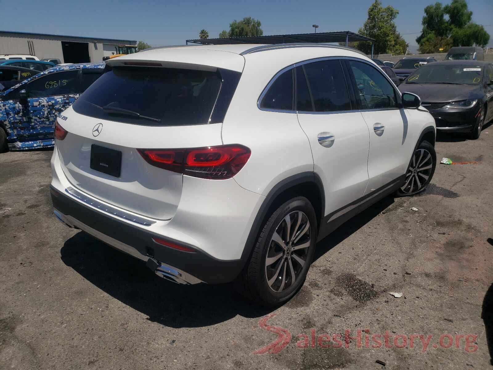 W1N4N4GB3MJ258958 2021 MERCEDES-BENZ GLA-CLASS