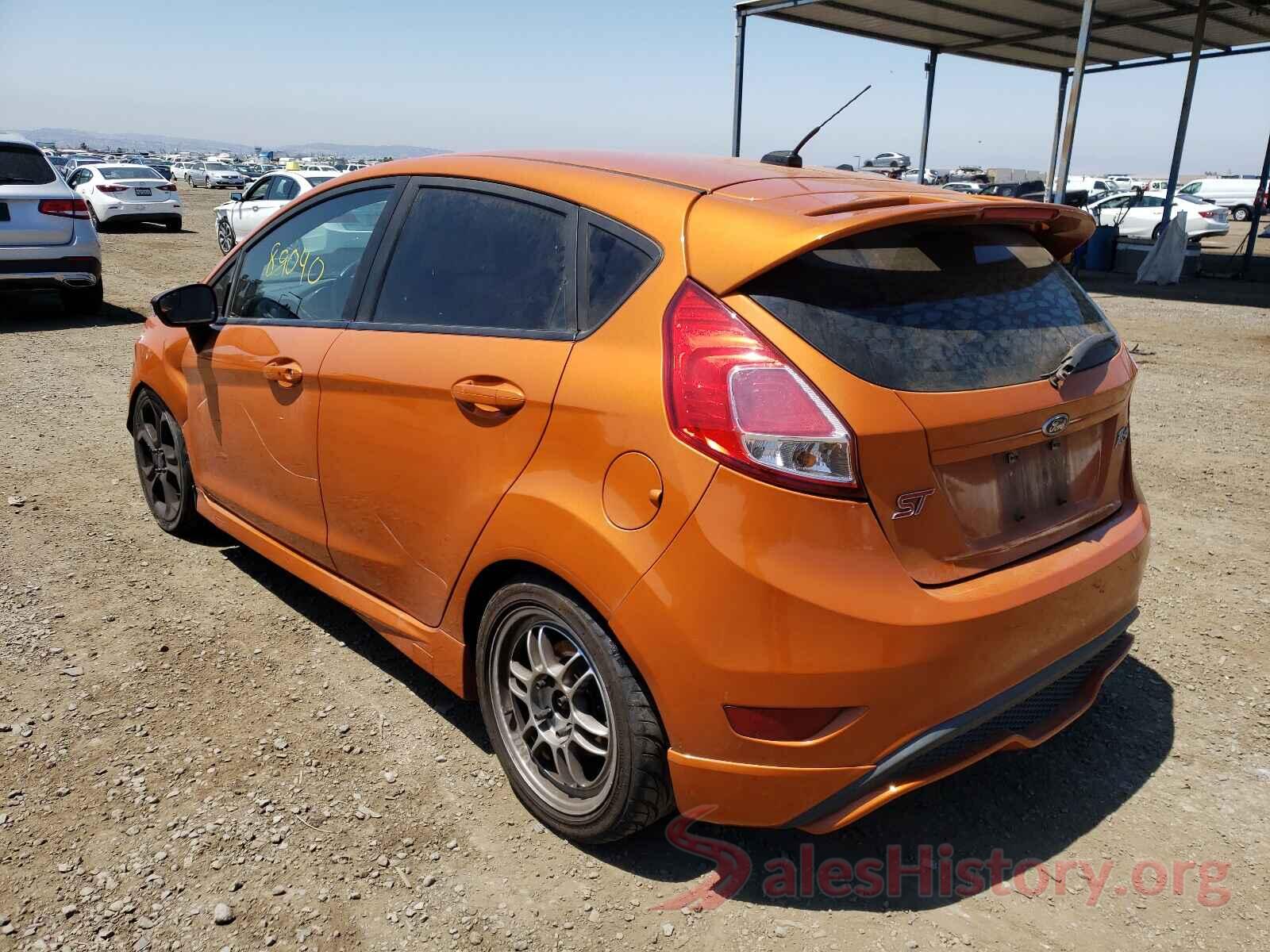 3FADP4GX7HM102594 2017 FORD FIESTA