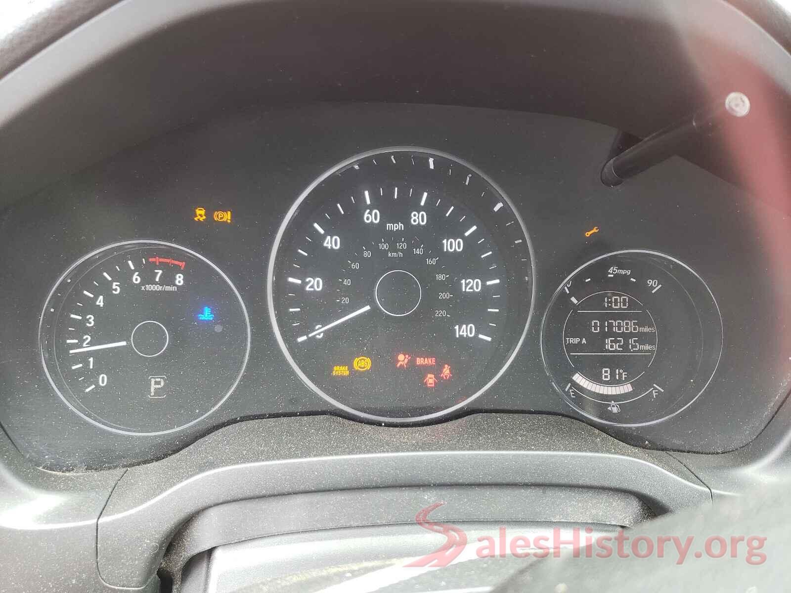 3CZRU6H30JM722901 2018 HONDA HR-V