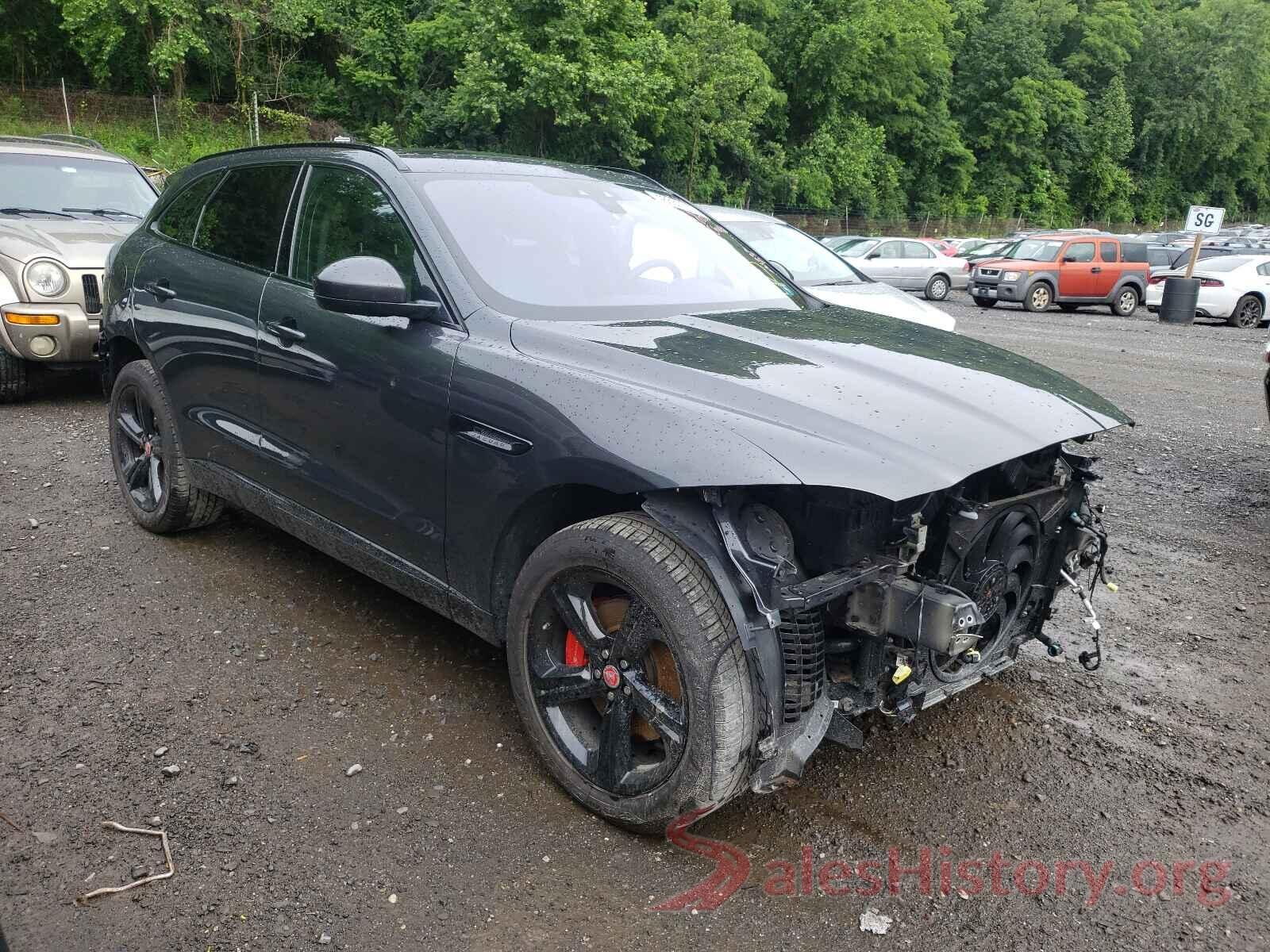 SADCM2FVXKA615219 2019 JAGUAR F-PACE