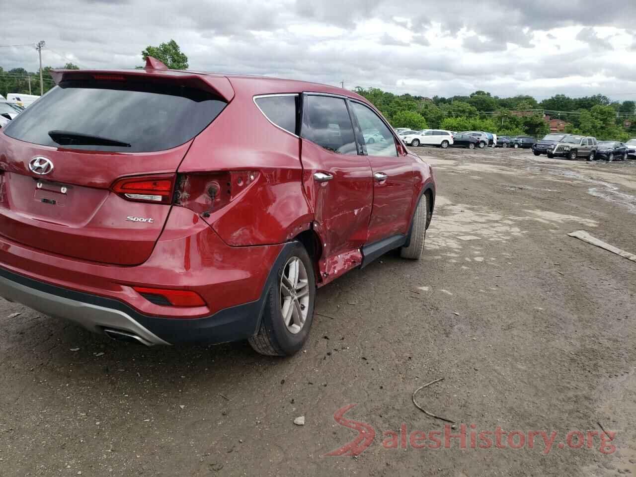 5XYZT3LB6HG494349 2017 HYUNDAI SANTA FE