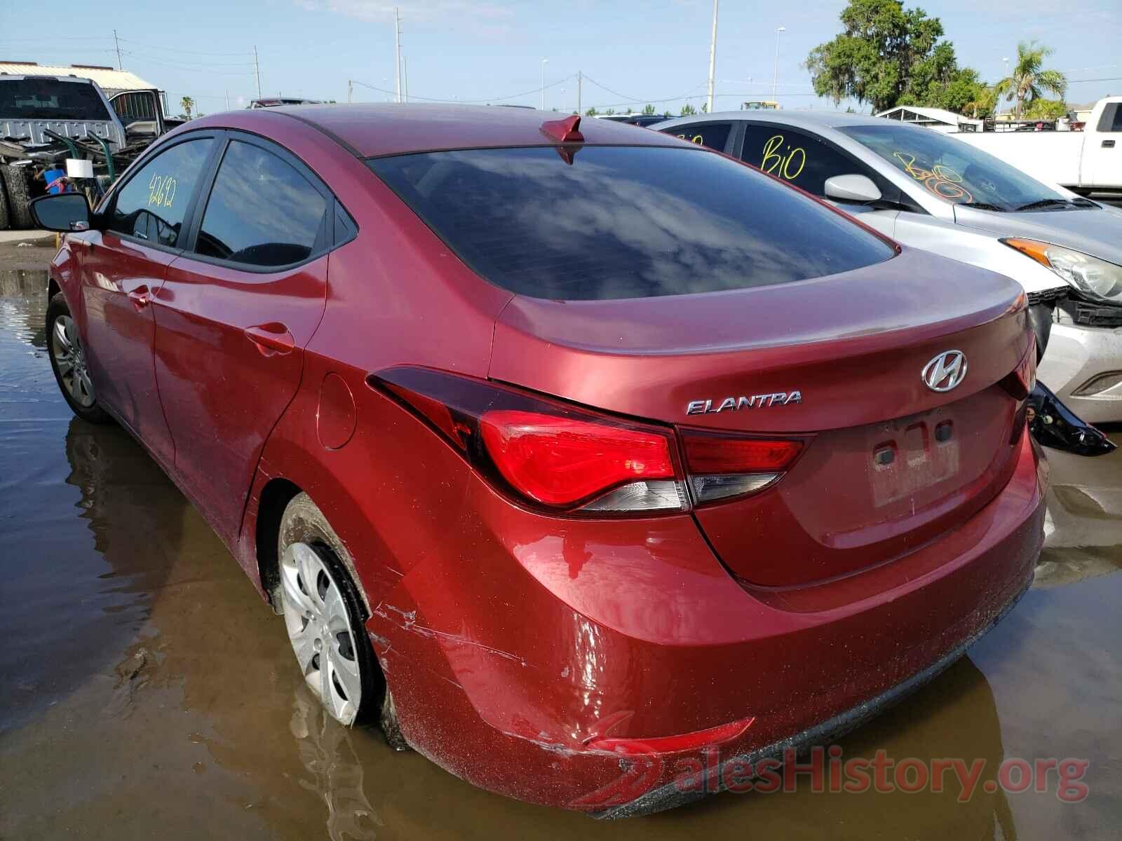 5NPDH4AE0GH781563 2016 HYUNDAI ELANTRA