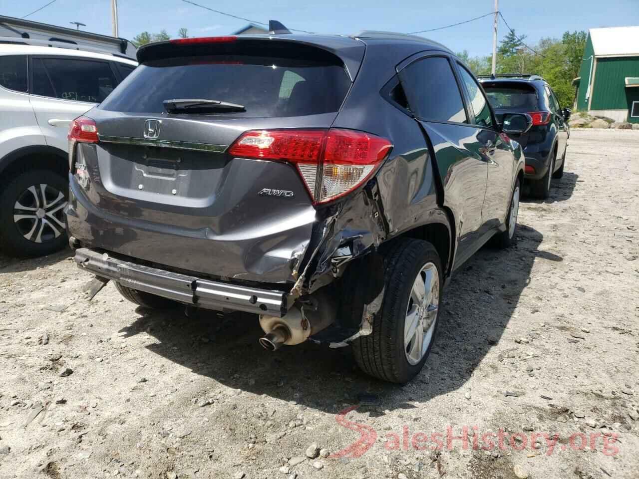 3CZRU6H72KM740837 2019 HONDA HR-V