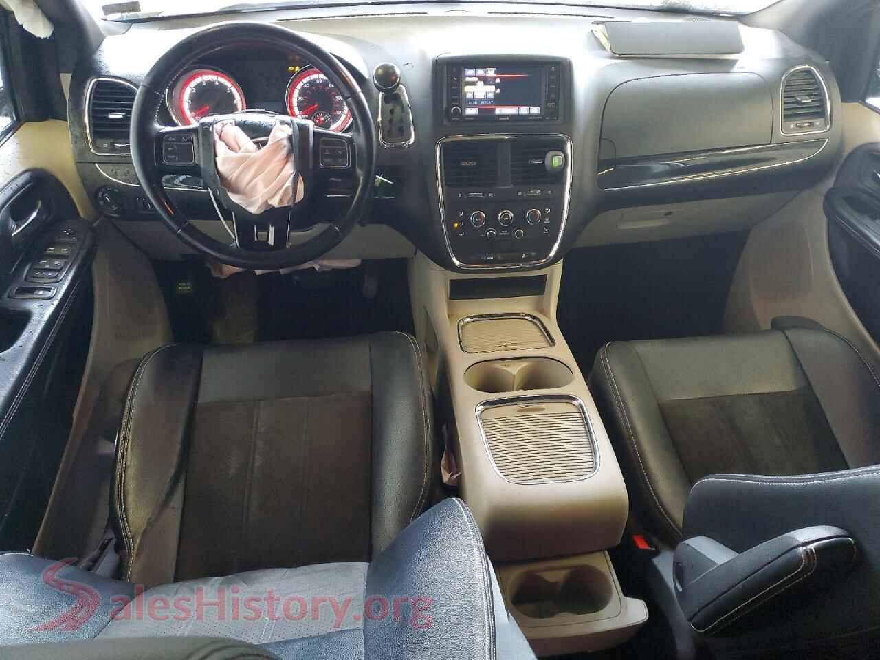 2019 DODGE CARAVAN VIN 2C4RDGCG5KR771754, interior dashboard