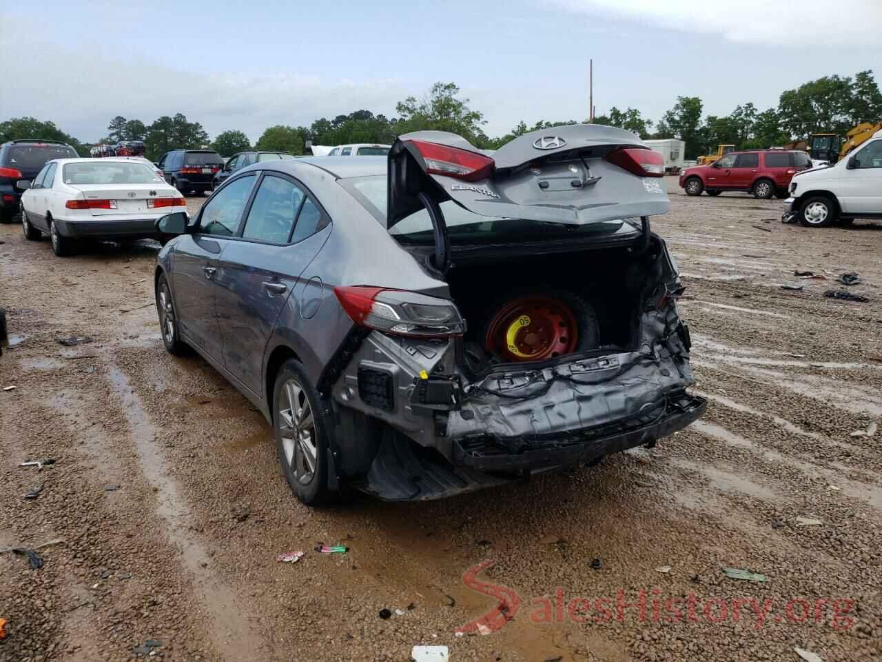 KMHD84LF3JU466822 2018 HYUNDAI ELANTRA