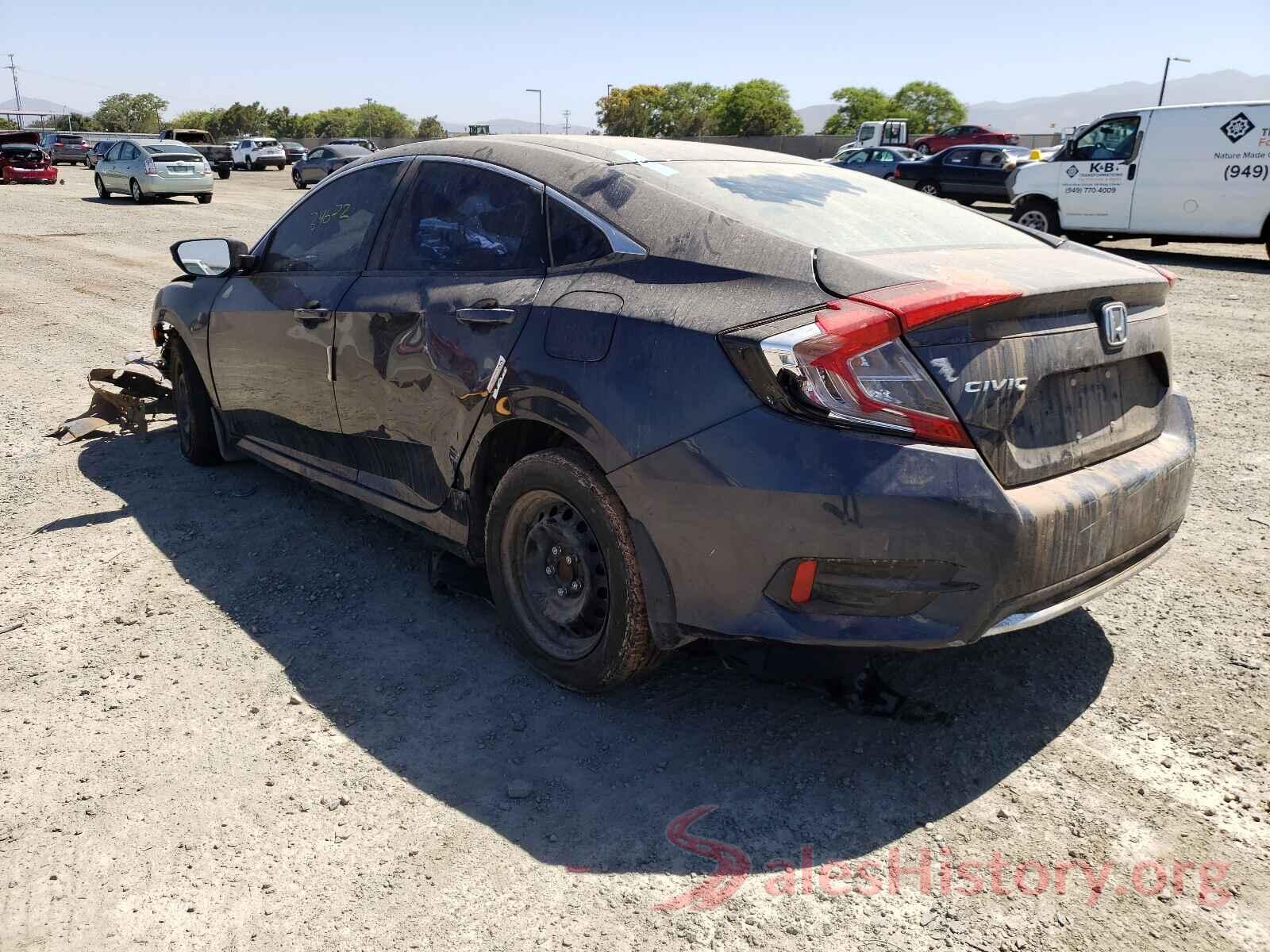 2HGFC2F60KH581962 2019 HONDA CIVIC