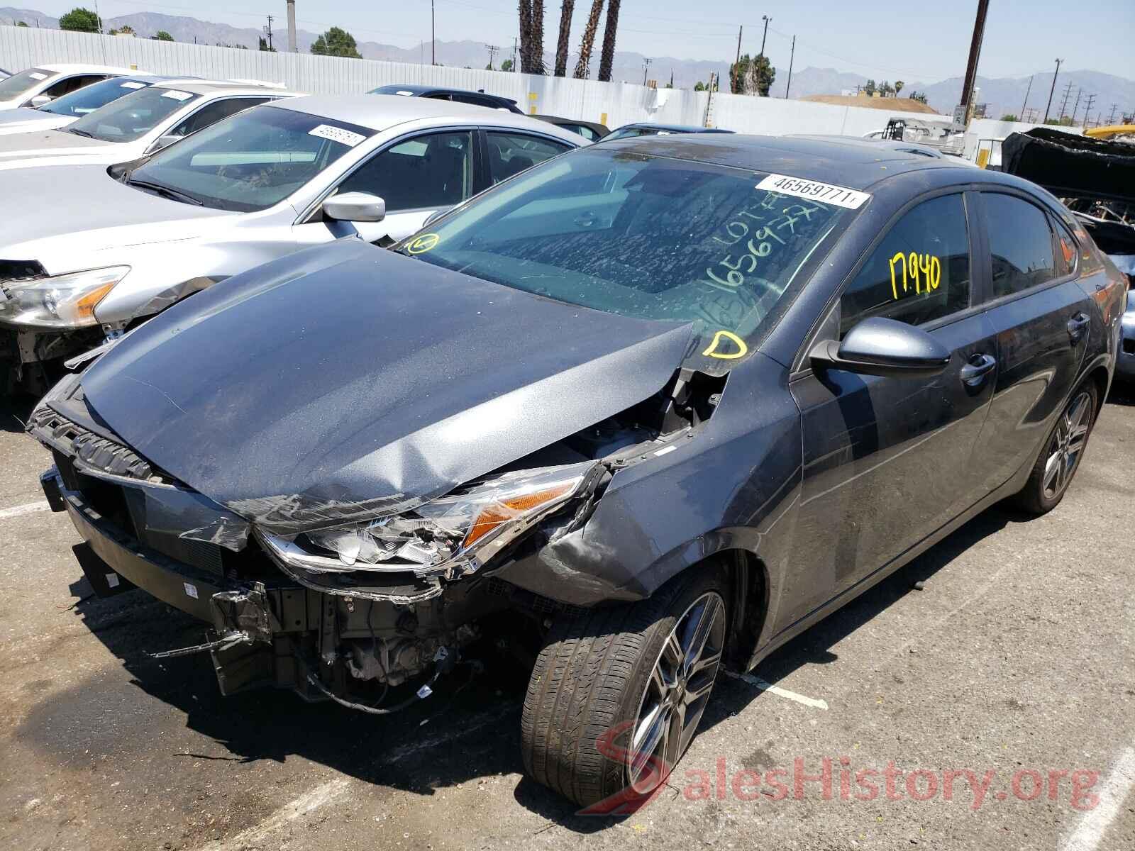 3KPF34AD3KE037709 2019 KIA FORTE