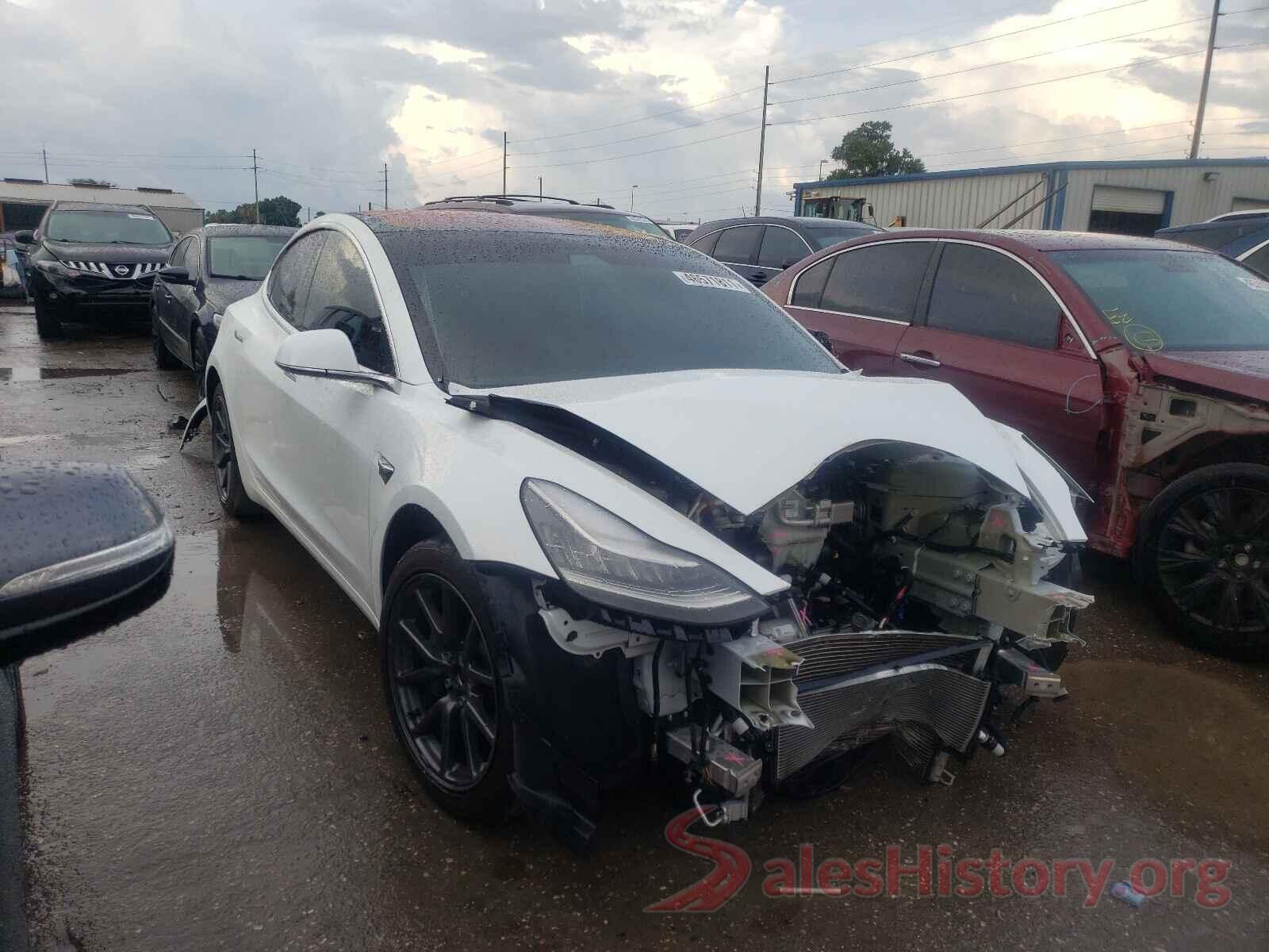 5YJ3E1EBXKF211435 2019 TESLA MODEL 3