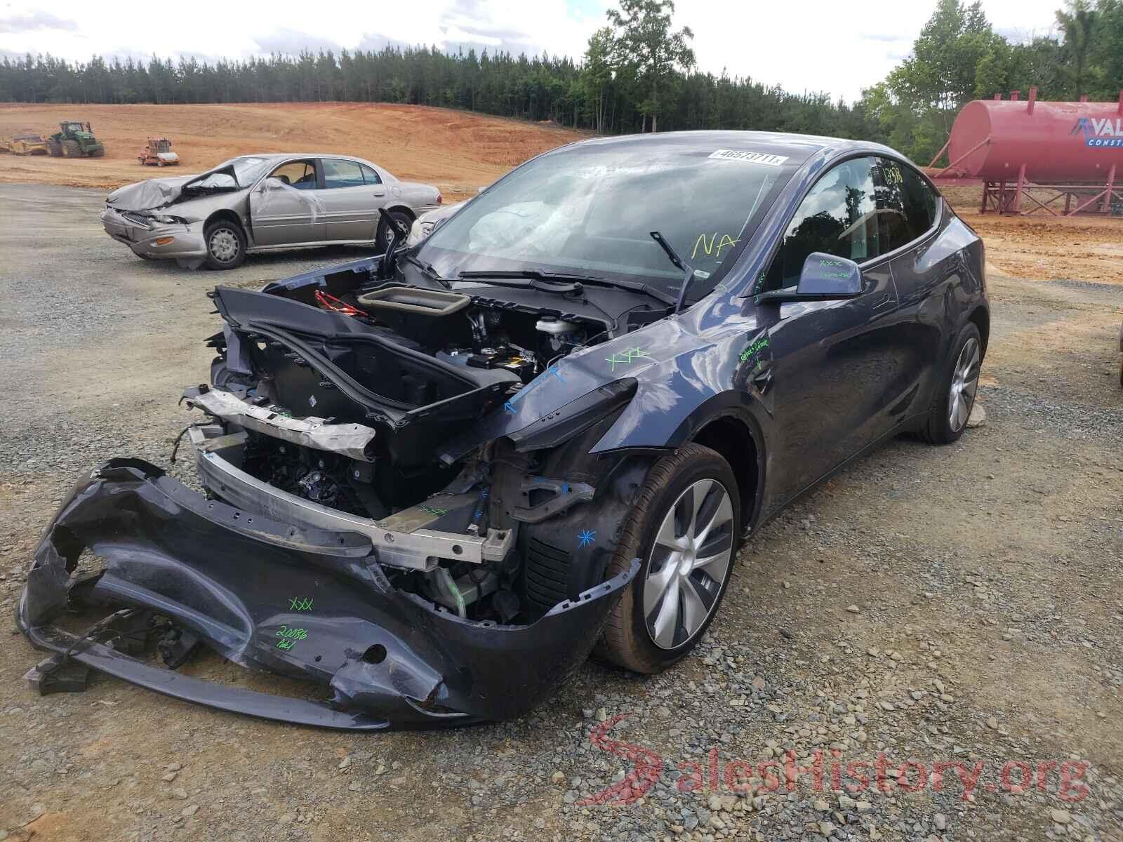 5YJYGDEEXMF062328 2021 TESLA MODEL Y