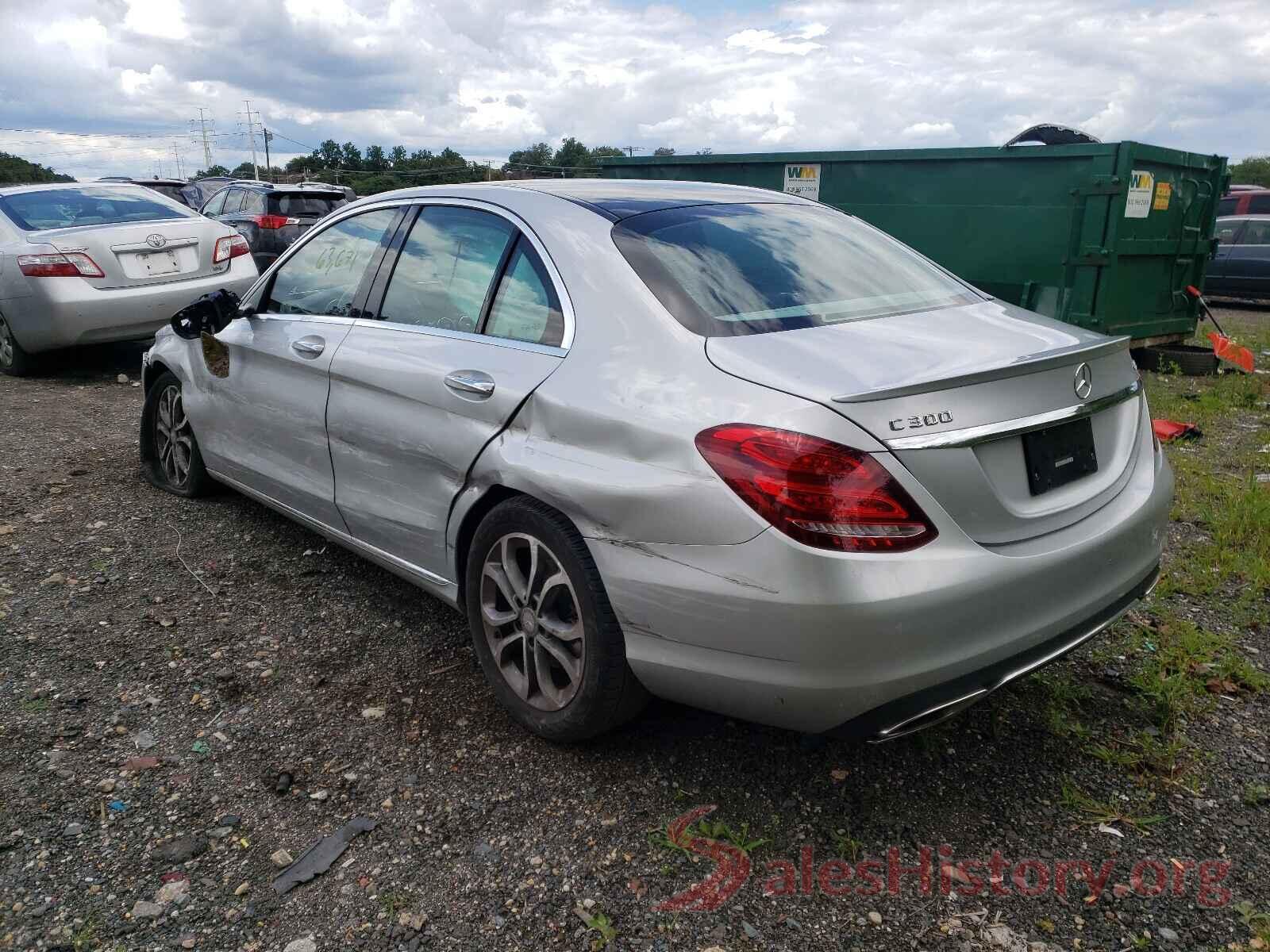 55SWF4KB5GU116237 2016 MERCEDES-BENZ C CLASS