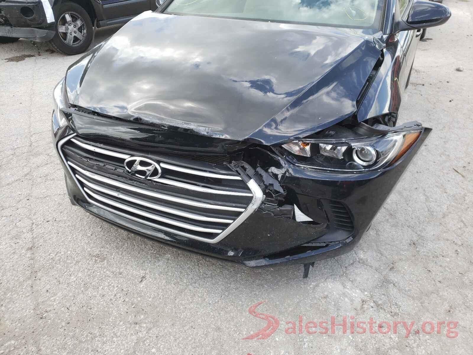 5NPD84LF8JH391131 2018 HYUNDAI ELANTRA