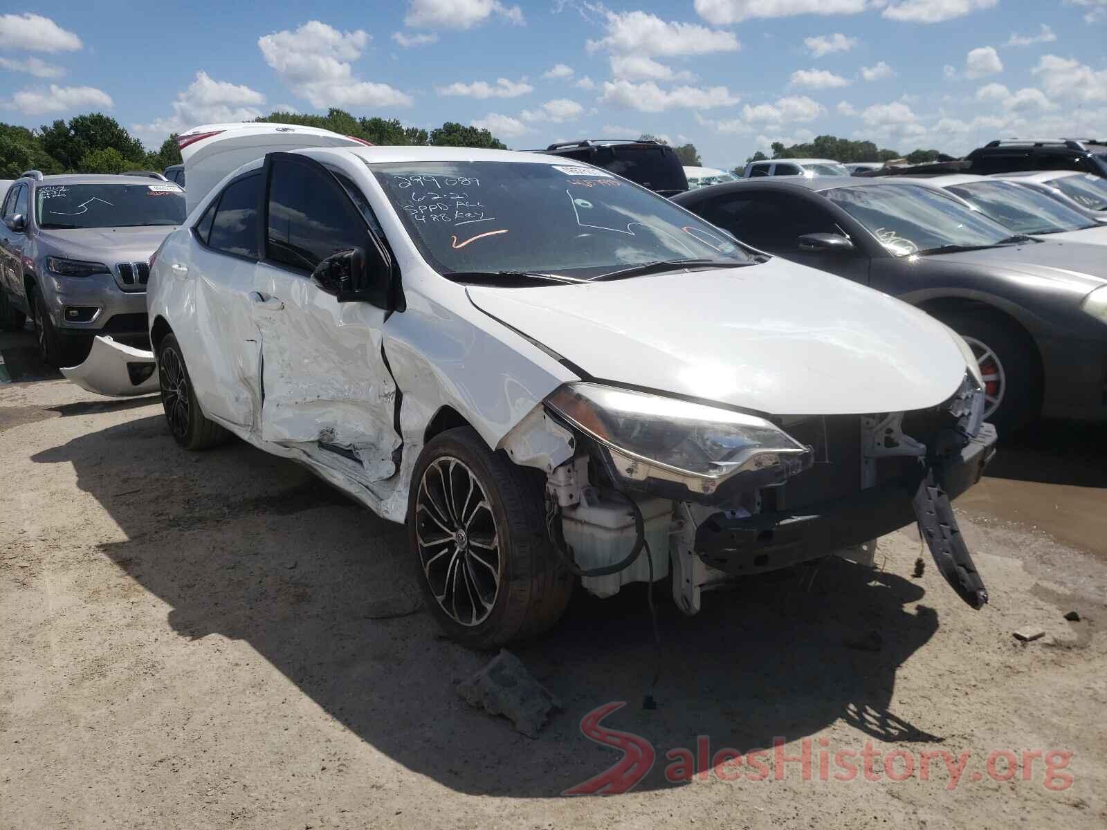 2T1BURHE0GC598415 2016 TOYOTA COROLLA