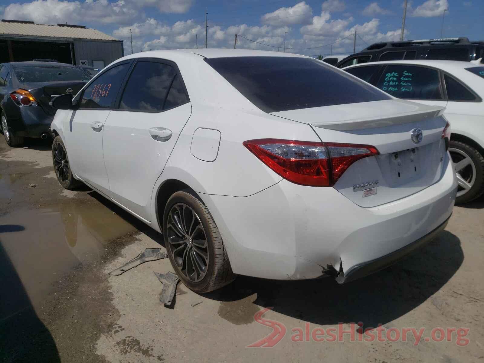 2T1BURHE0GC598415 2016 TOYOTA COROLLA