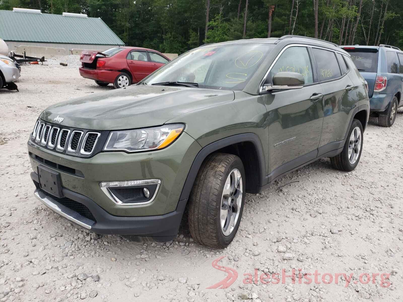 3C4NJDCB0KT639489 2019 JEEP COMPASS