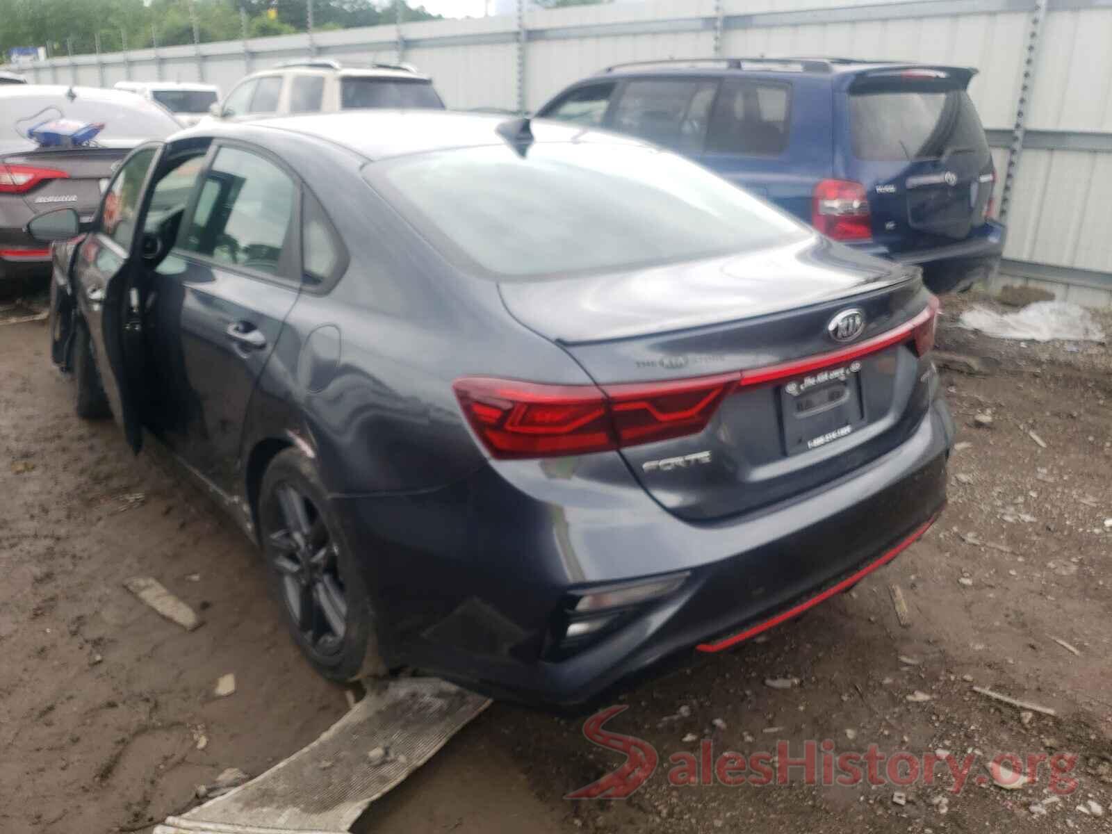 3KPF34AD5LE187449 2020 KIA FORTE