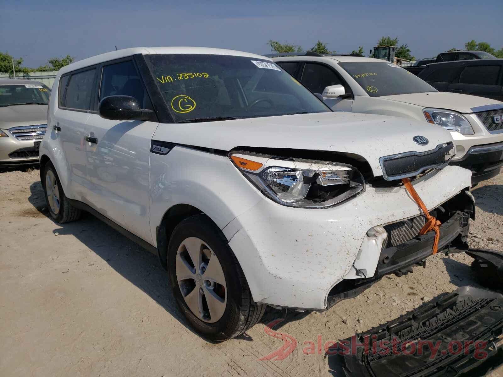 KNDJN2A21G7285102 2016 KIA SOUL