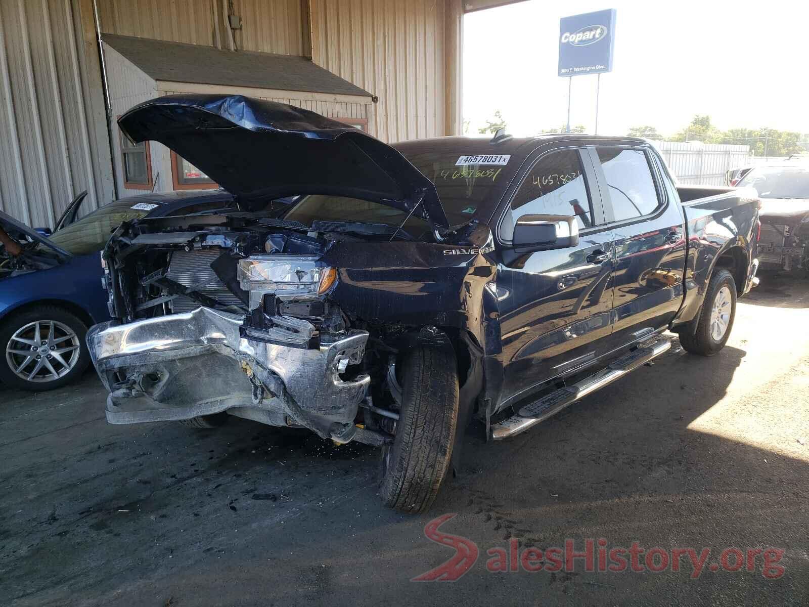 1GCUYDED7MZ205345 2021 CHEVROLET SILVERADO