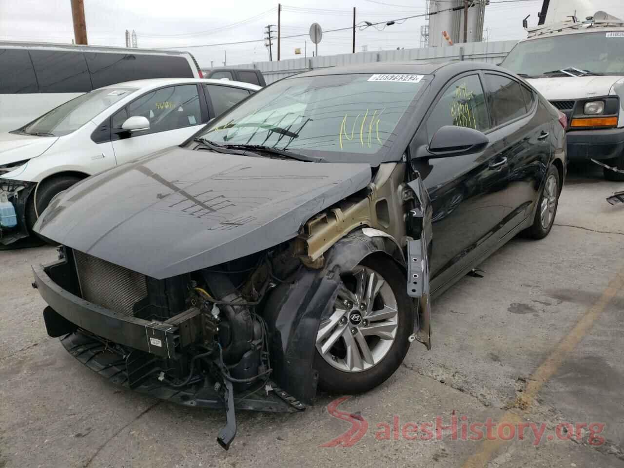 KMHD84LF4KU797023 2019 HYUNDAI ELANTRA