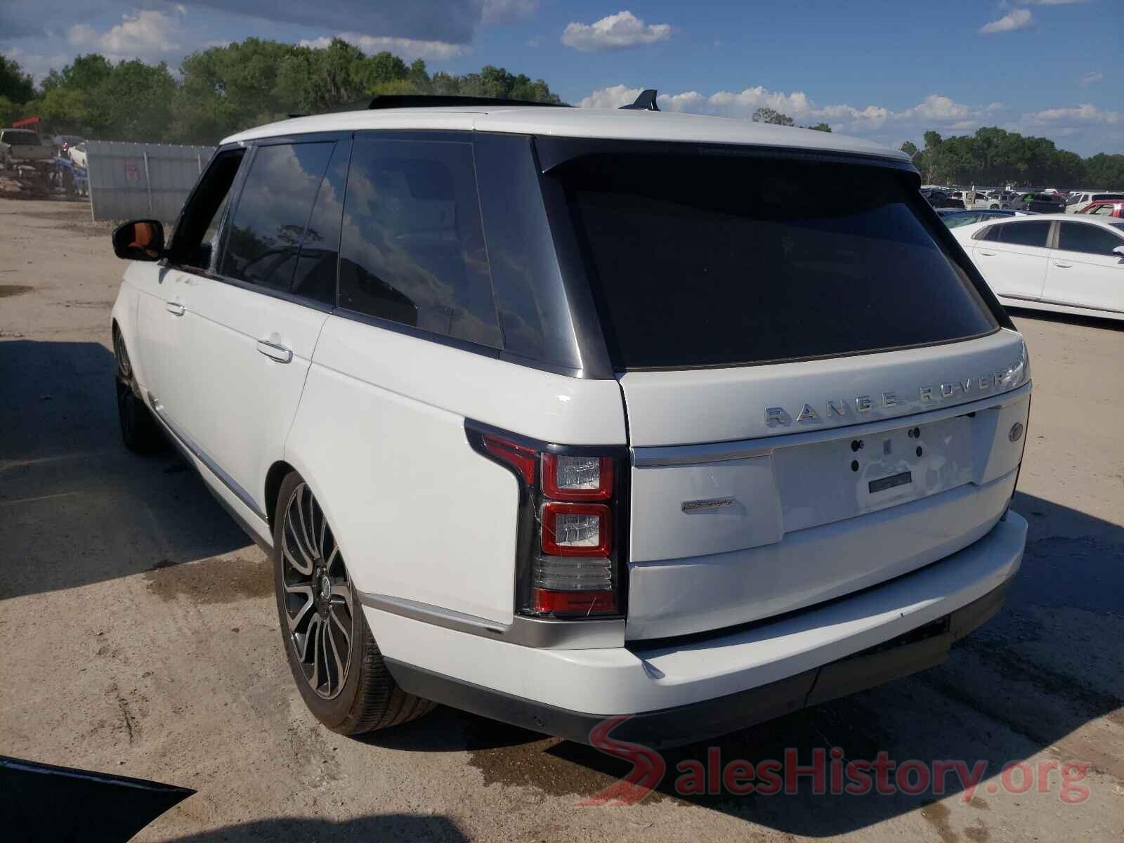 SALGV3EF2GA308699 2016 LAND ROVER RANGEROVER