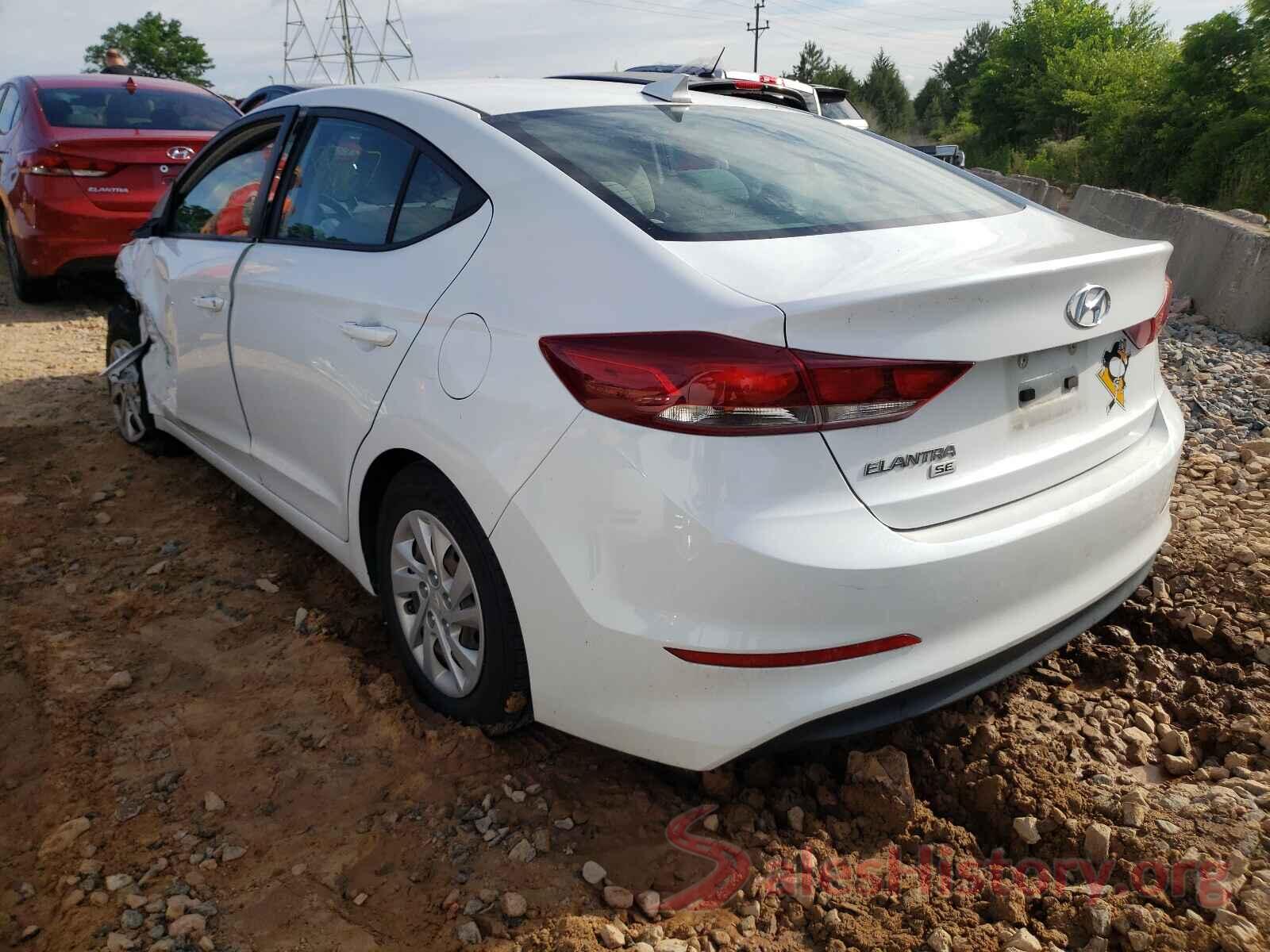 5NPD74LF2HH151165 2017 HYUNDAI ELANTRA