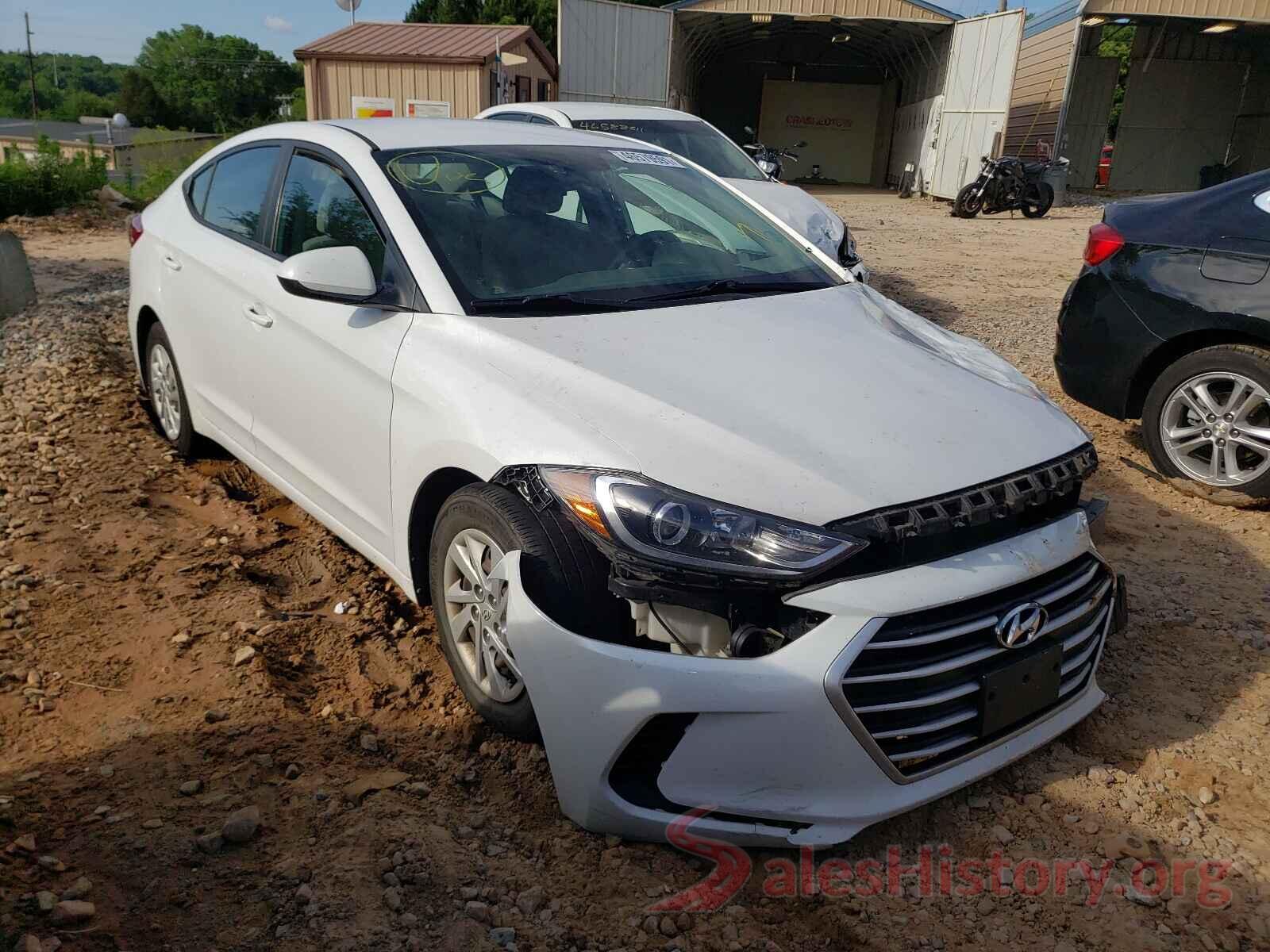 5NPD74LF2HH151165 2017 HYUNDAI ELANTRA