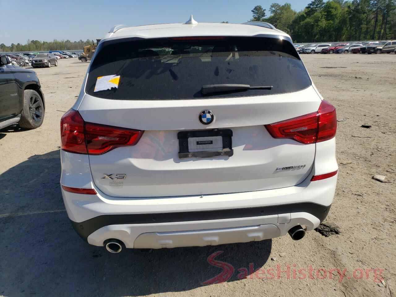 5UXTR7C50KLF25307 2019 BMW X3