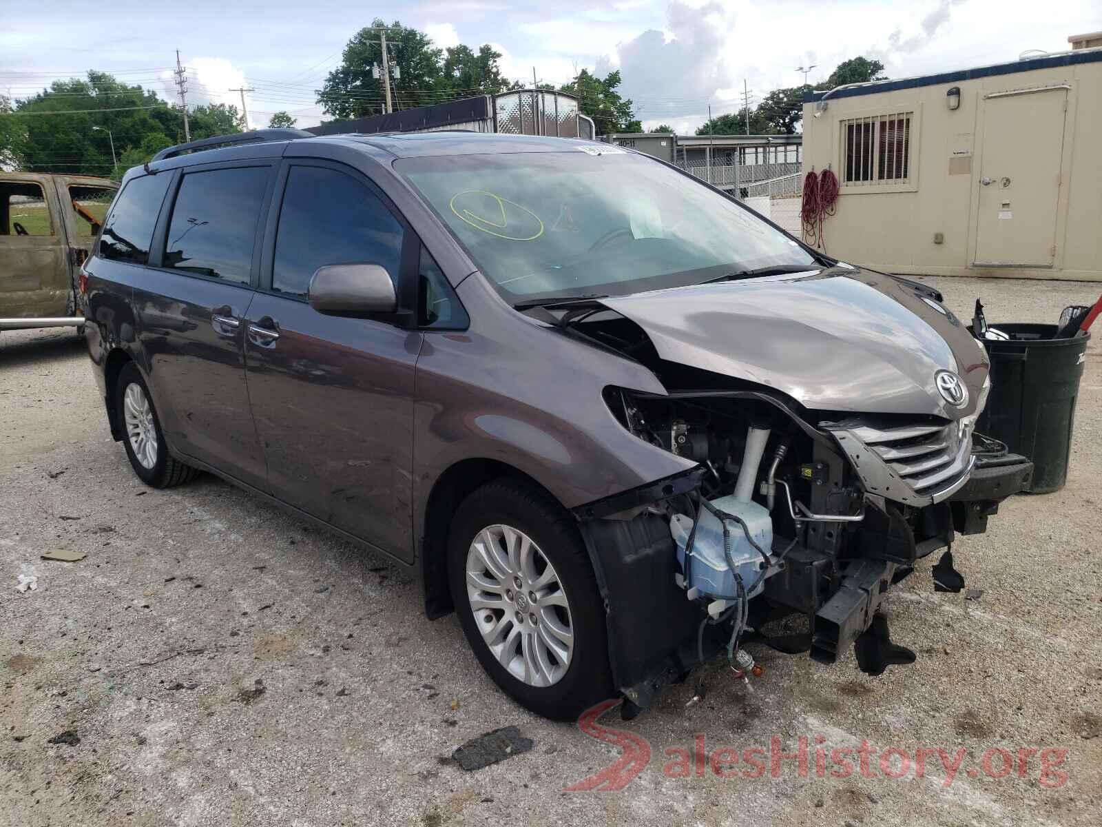 5TDYZ3DC5HS780150 2017 TOYOTA SIENNA