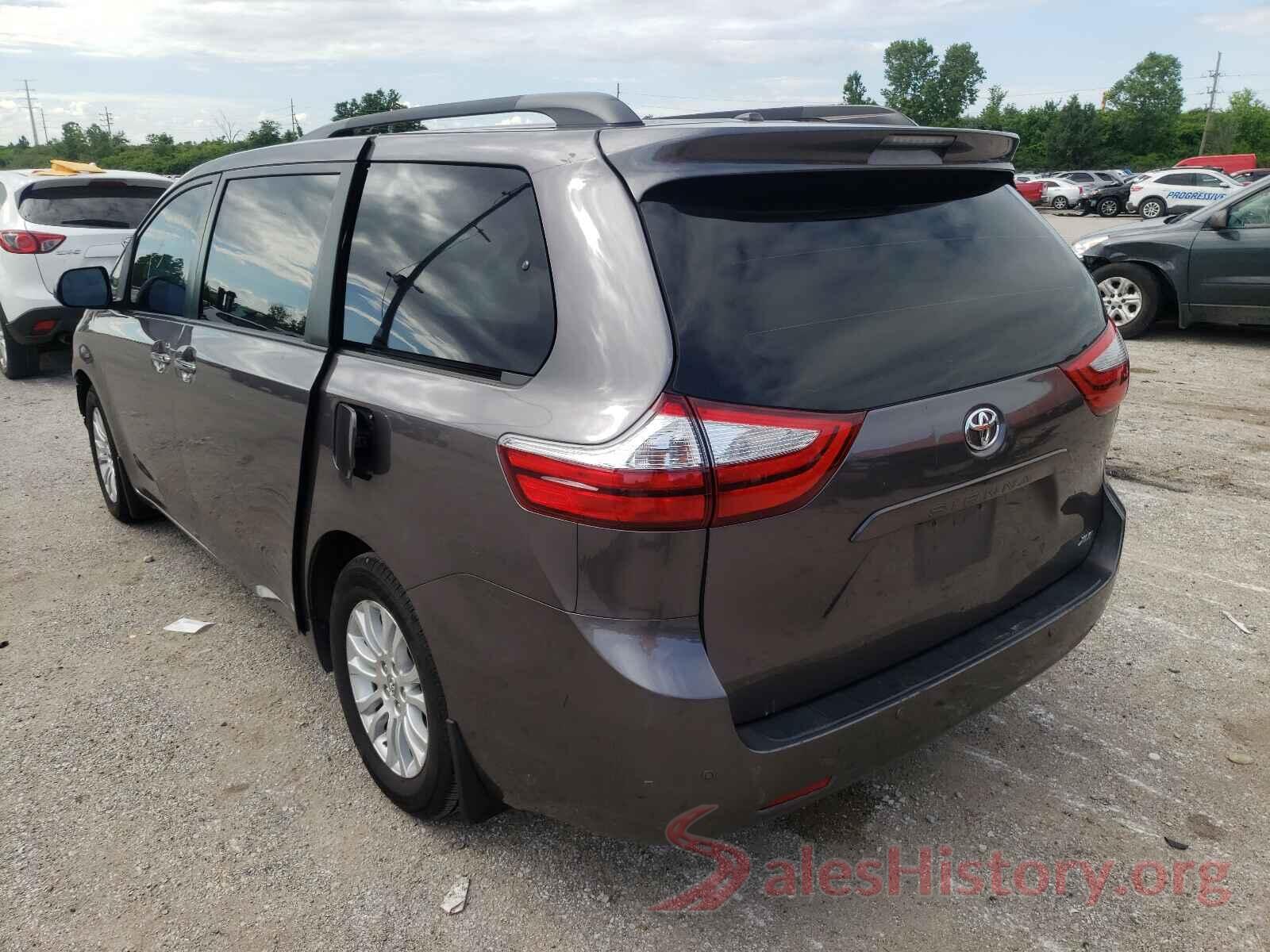 5TDYZ3DC5HS780150 2017 TOYOTA SIENNA