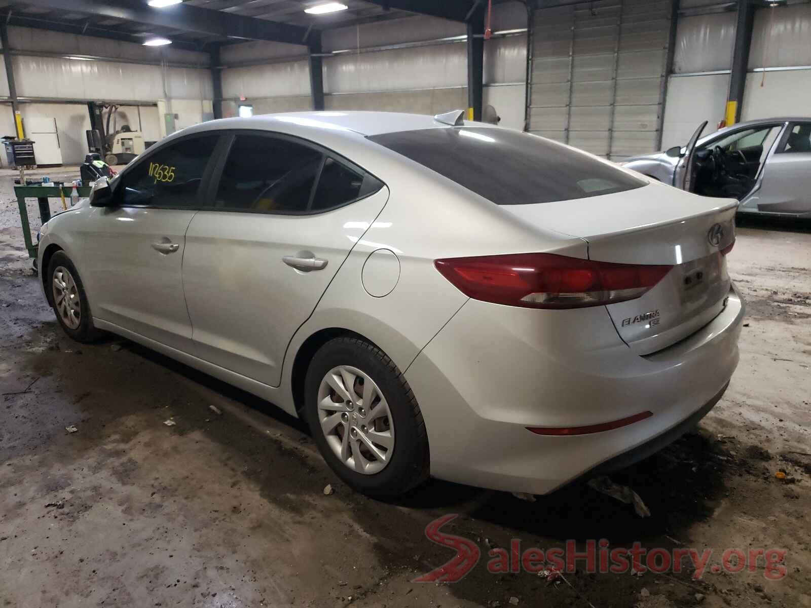 5NPD74LF9HH070986 2017 HYUNDAI ELANTRA