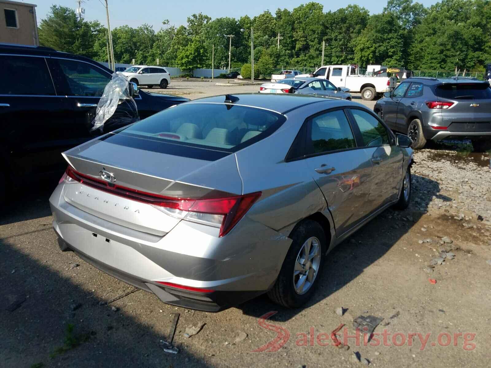 5NPLL4AG4MH036709 2021 HYUNDAI ELANTRA