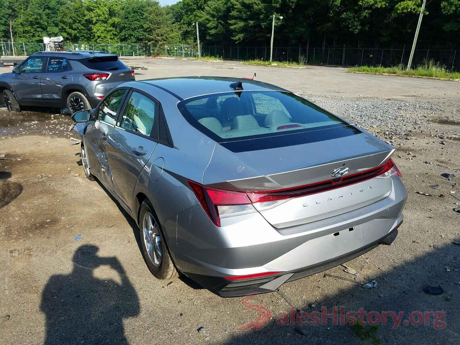 5NPLL4AG4MH036709 2021 HYUNDAI ELANTRA