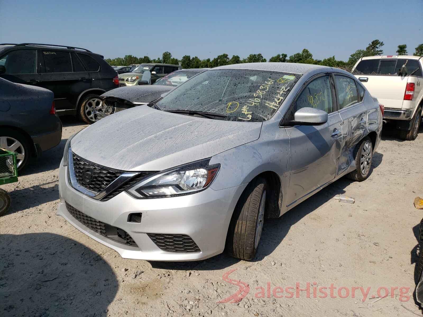 3N1AB7AP0KY305593 2019 NISSAN SENTRA