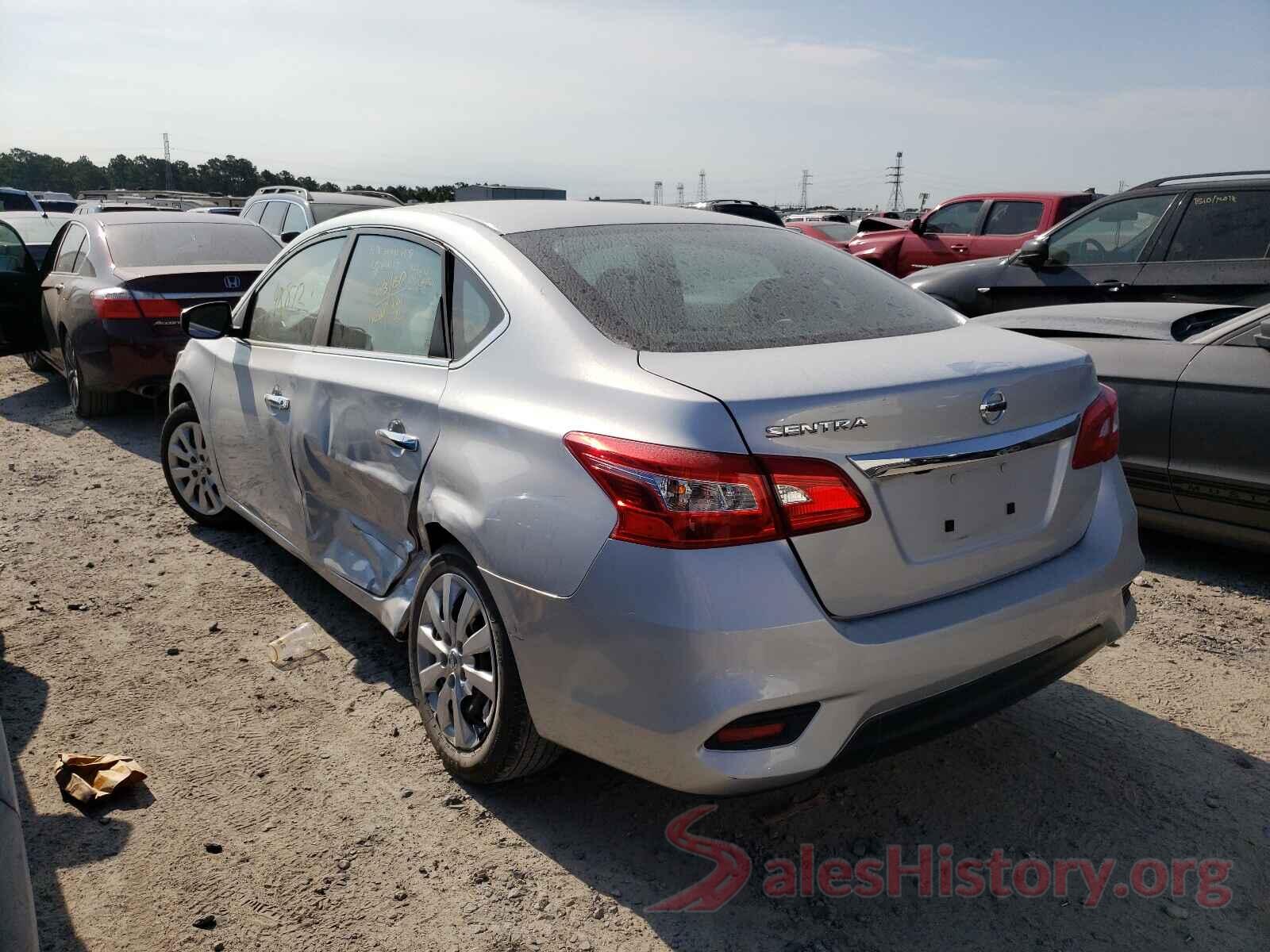 3N1AB7AP0KY305593 2019 NISSAN SENTRA