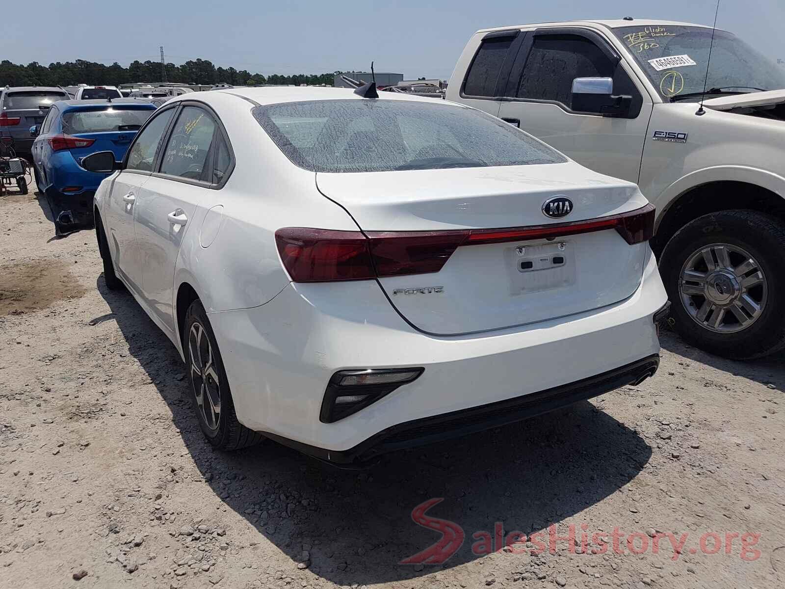 3KPF24ADXLE142929 2020 KIA FORTE