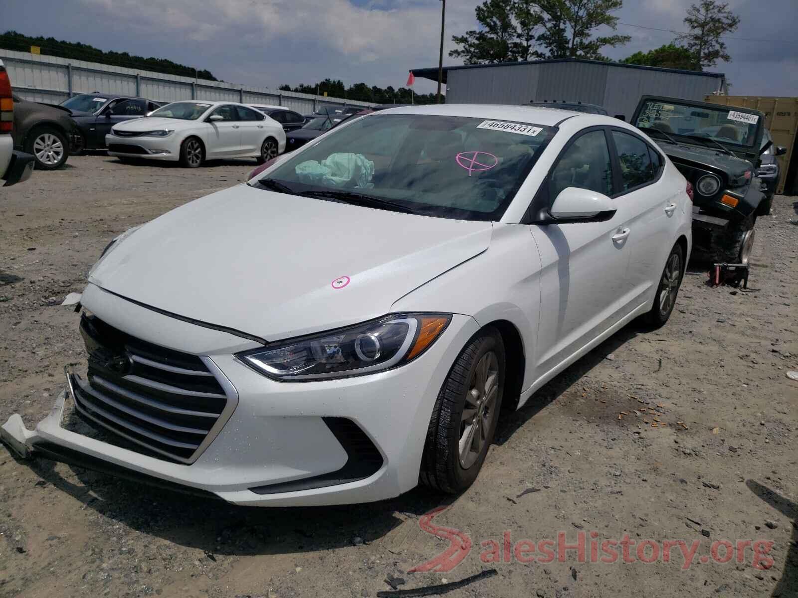 5NPD84LF5JH281041 2018 HYUNDAI ELANTRA