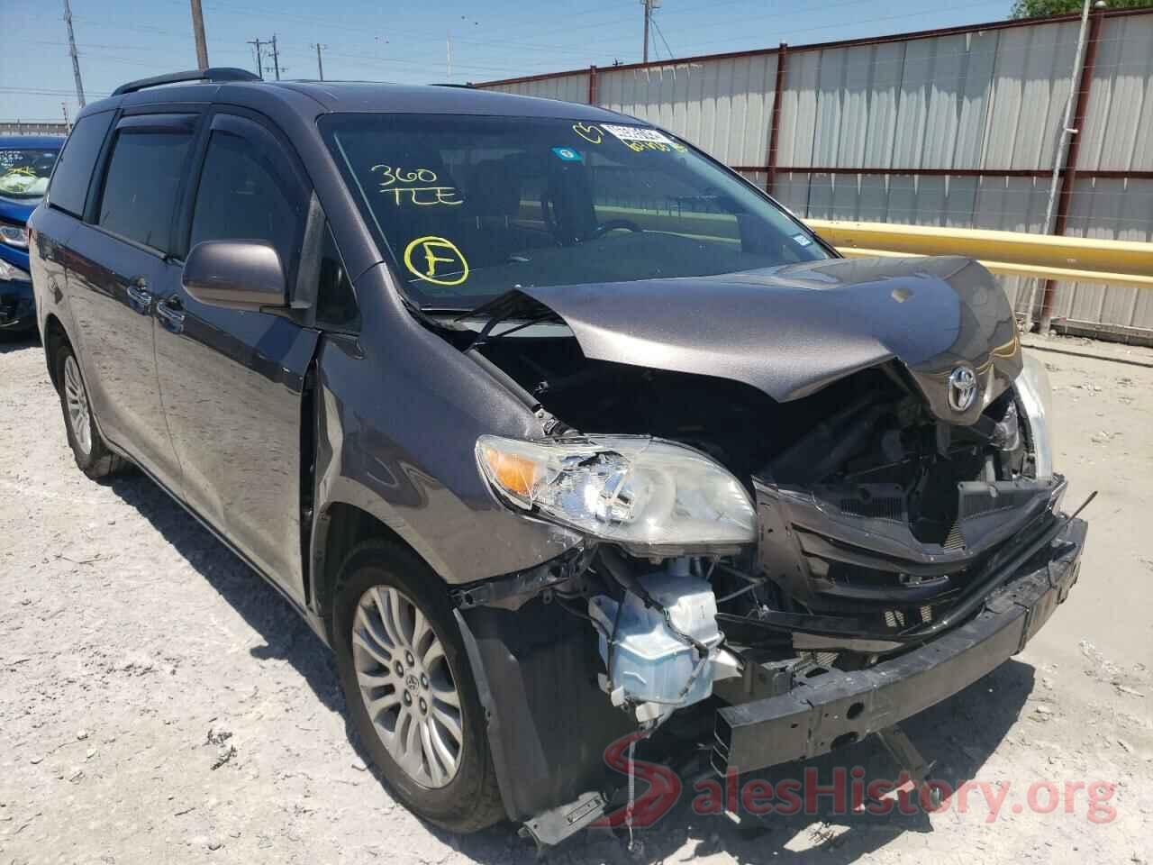 5TDYK3DCXFS607628 2015 TOYOTA SIENNA