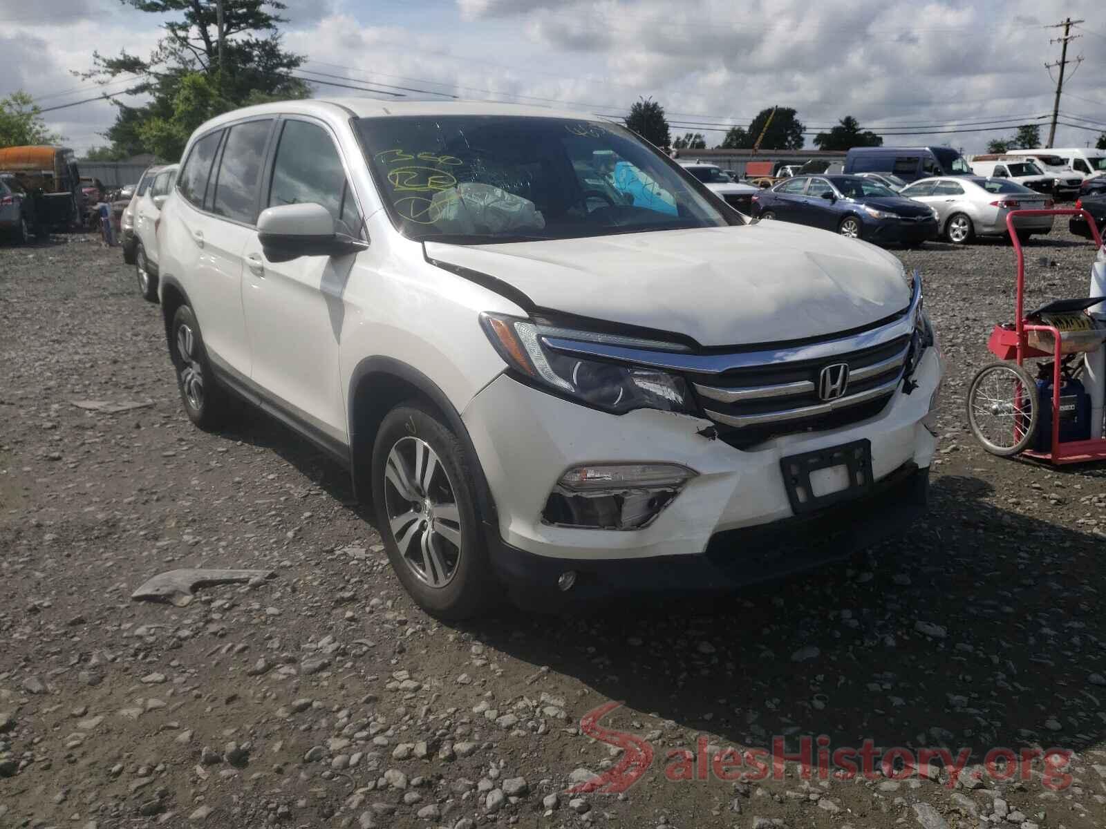 5FNYF6H81GB109206 2016 HONDA PILOT