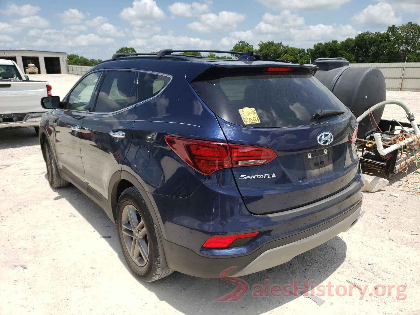 5XYZU3LB7JG552357 2018 HYUNDAI SANTA FE