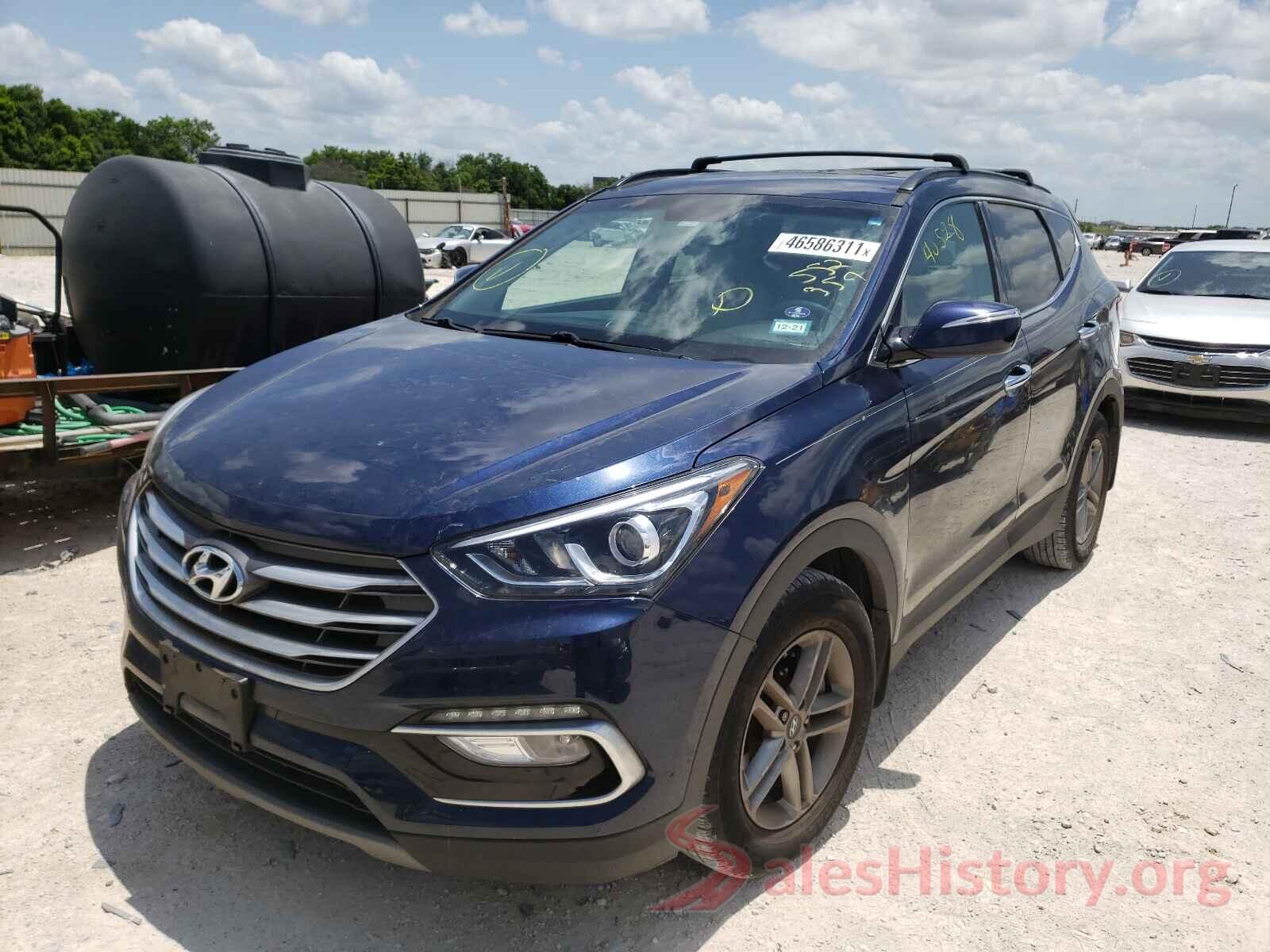 5XYZU3LB7JG552357 2018 HYUNDAI SANTA FE