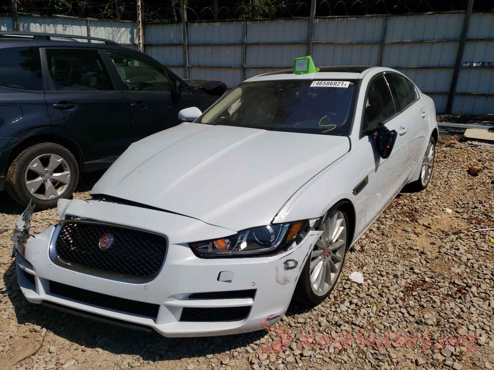 SAJAH4EVXJCP17516 2017 JAGUAR XF